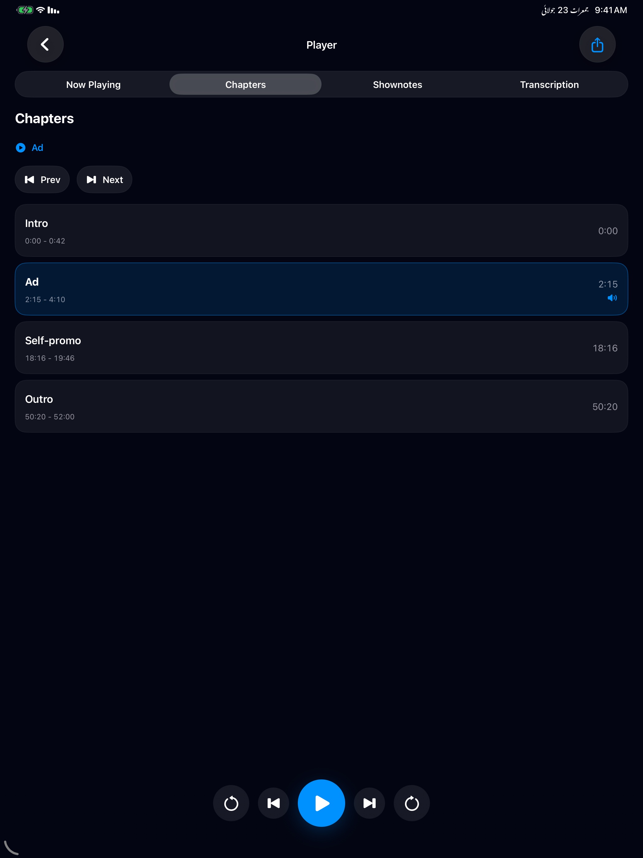 MuteCast ipados App Store screenshot 5