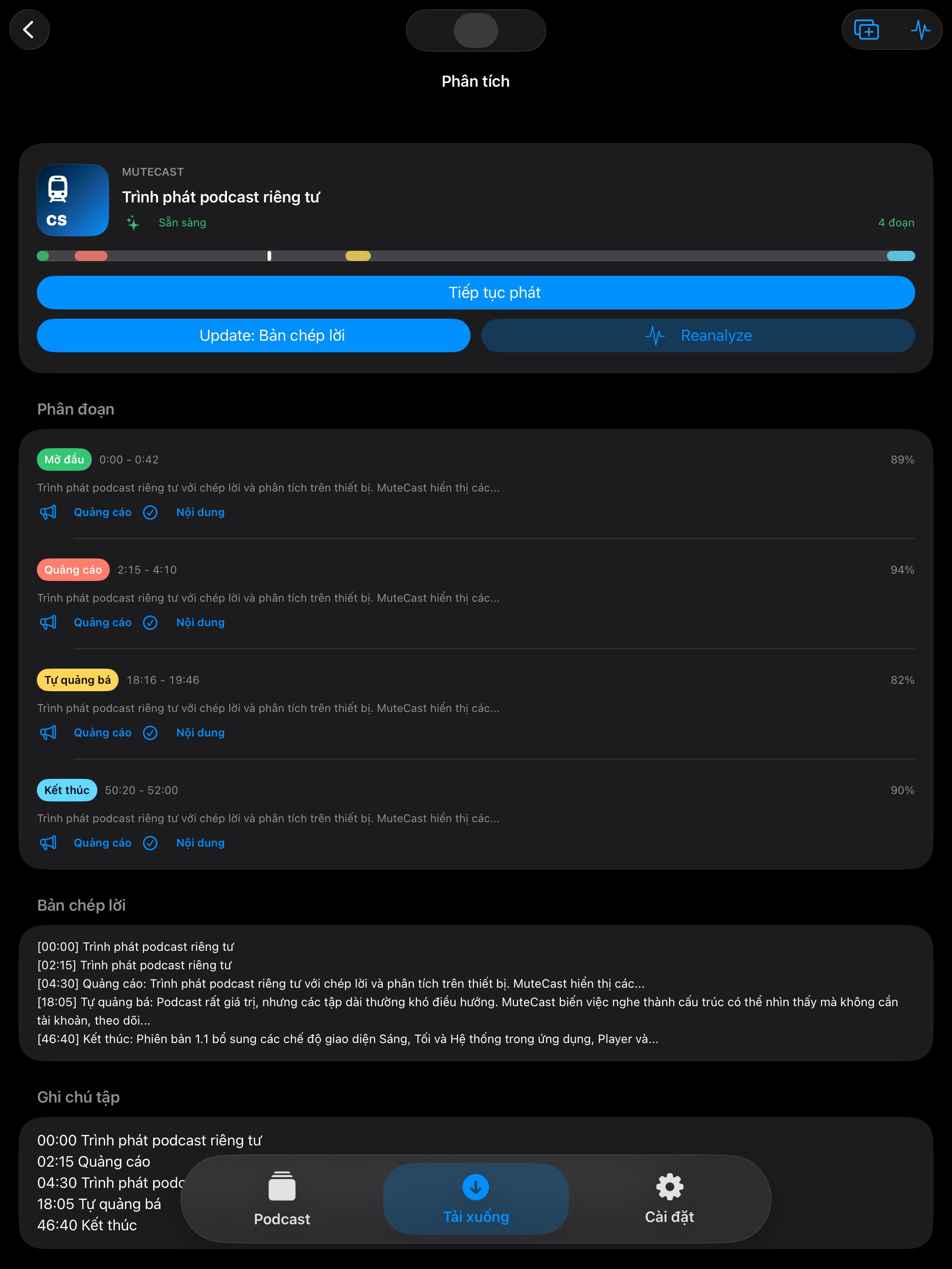 MuteCast ipados App Store screenshot 7