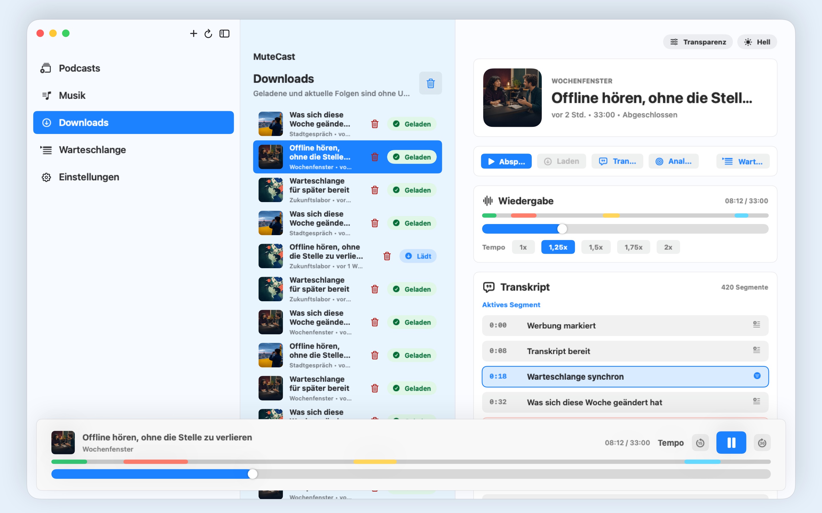 MuteCast macos App Store screenshot 1