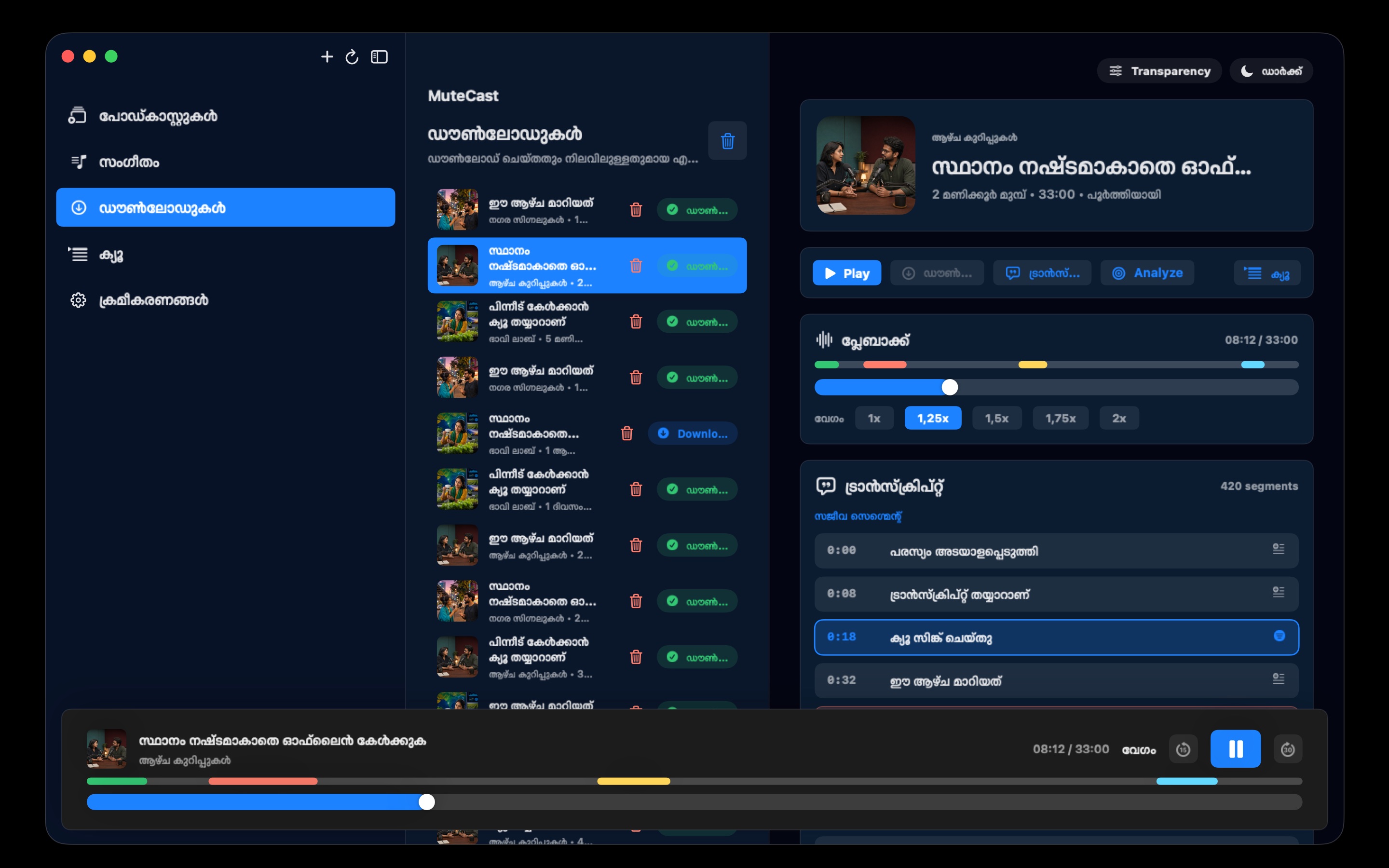 MuteCast macos App Store screenshot 2