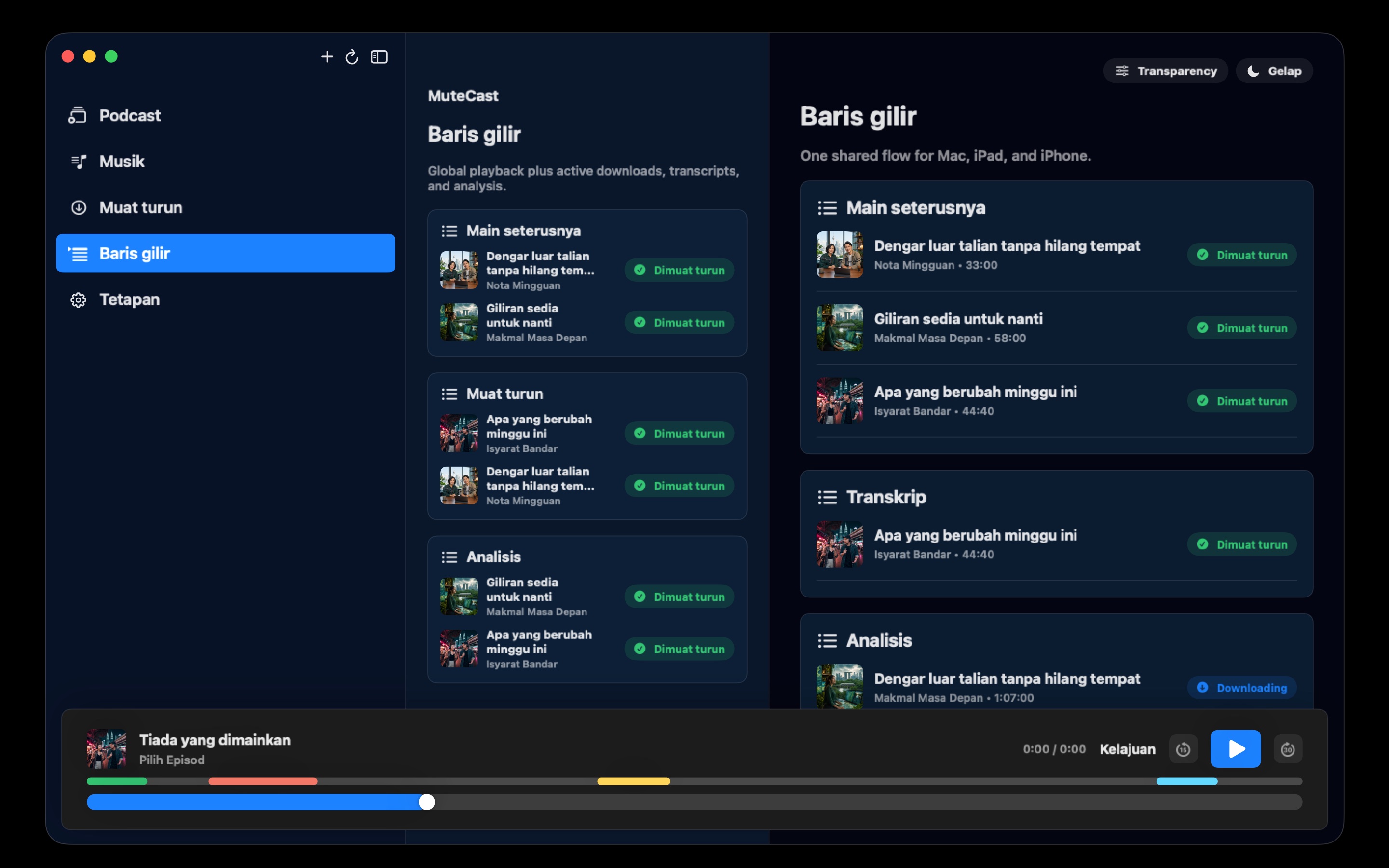 MuteCast macos App Store screenshot 6