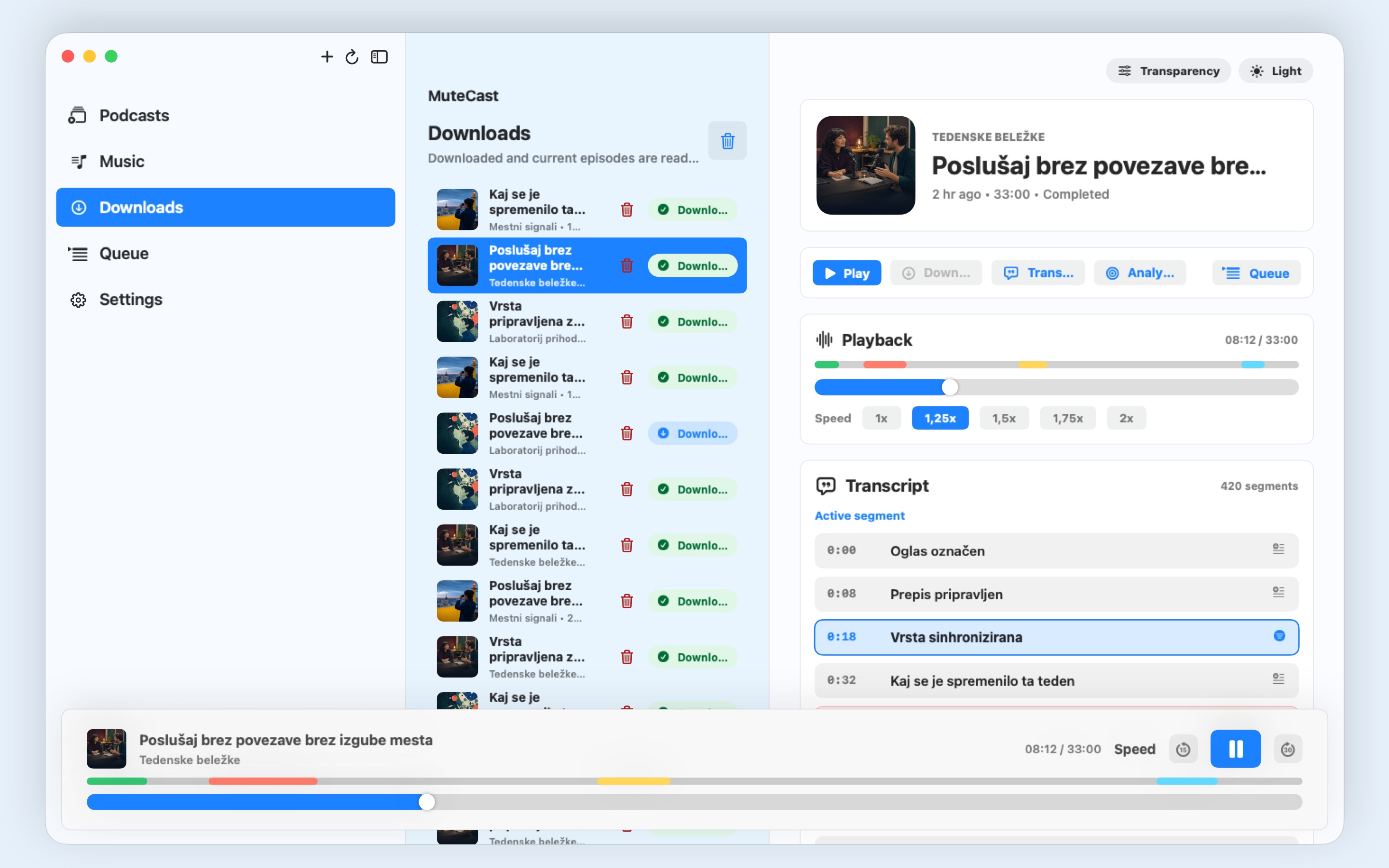 MuteCast macos App Store screenshot 1