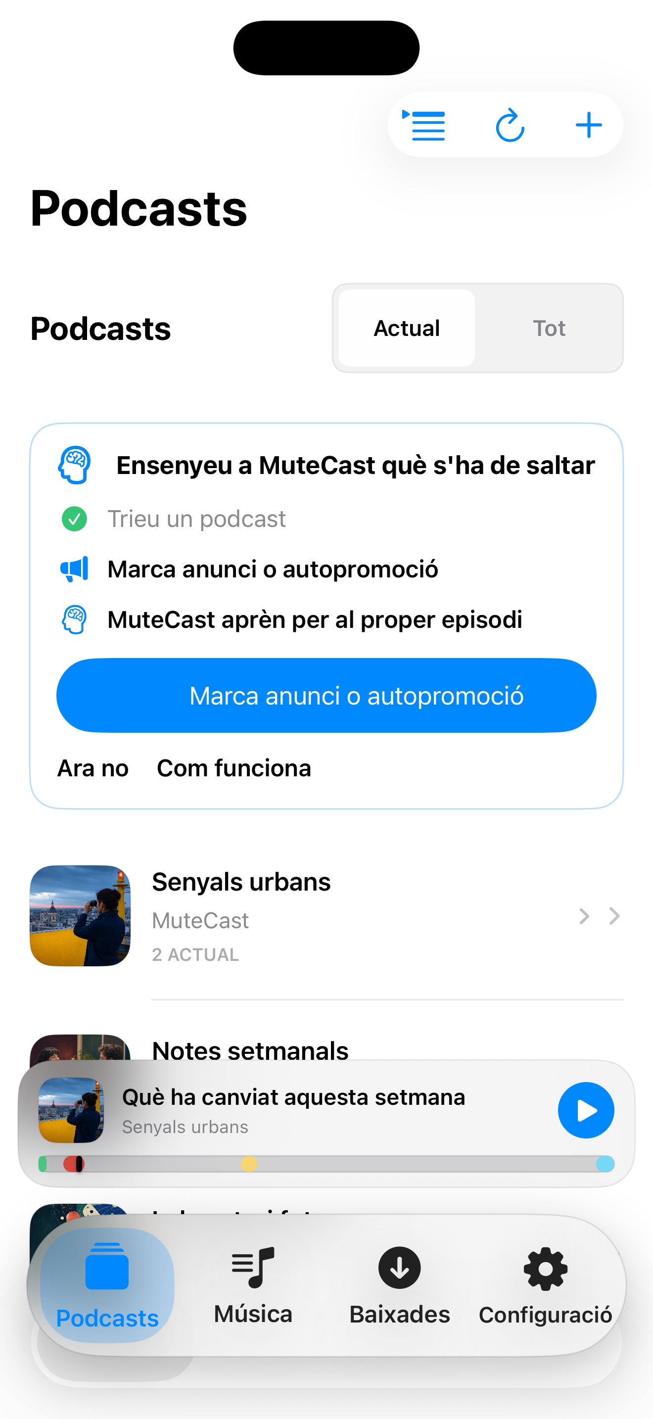 MuteCast ios App Store screenshot 4
