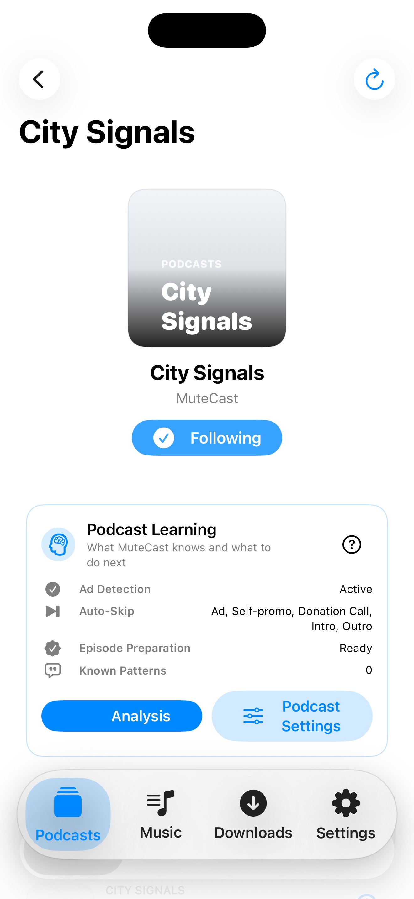 MuteCast ios App Store screenshot 2