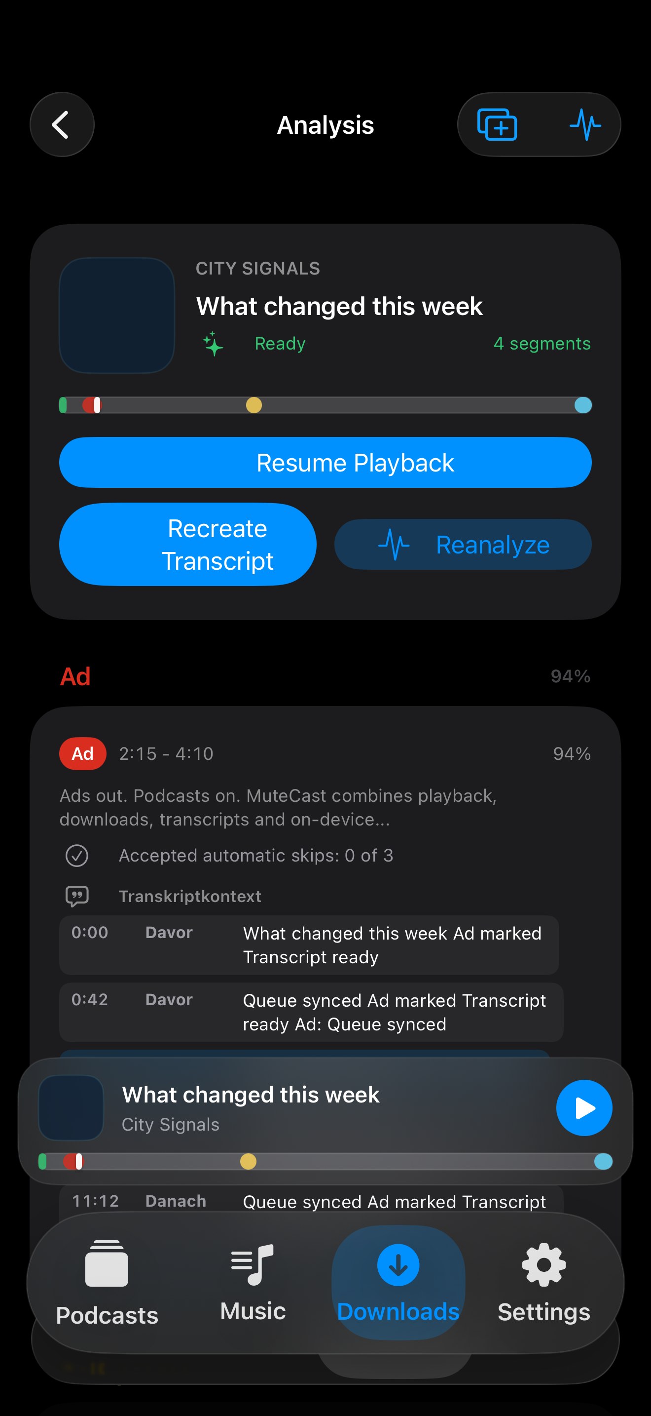 MuteCast ios App Store screenshot 7