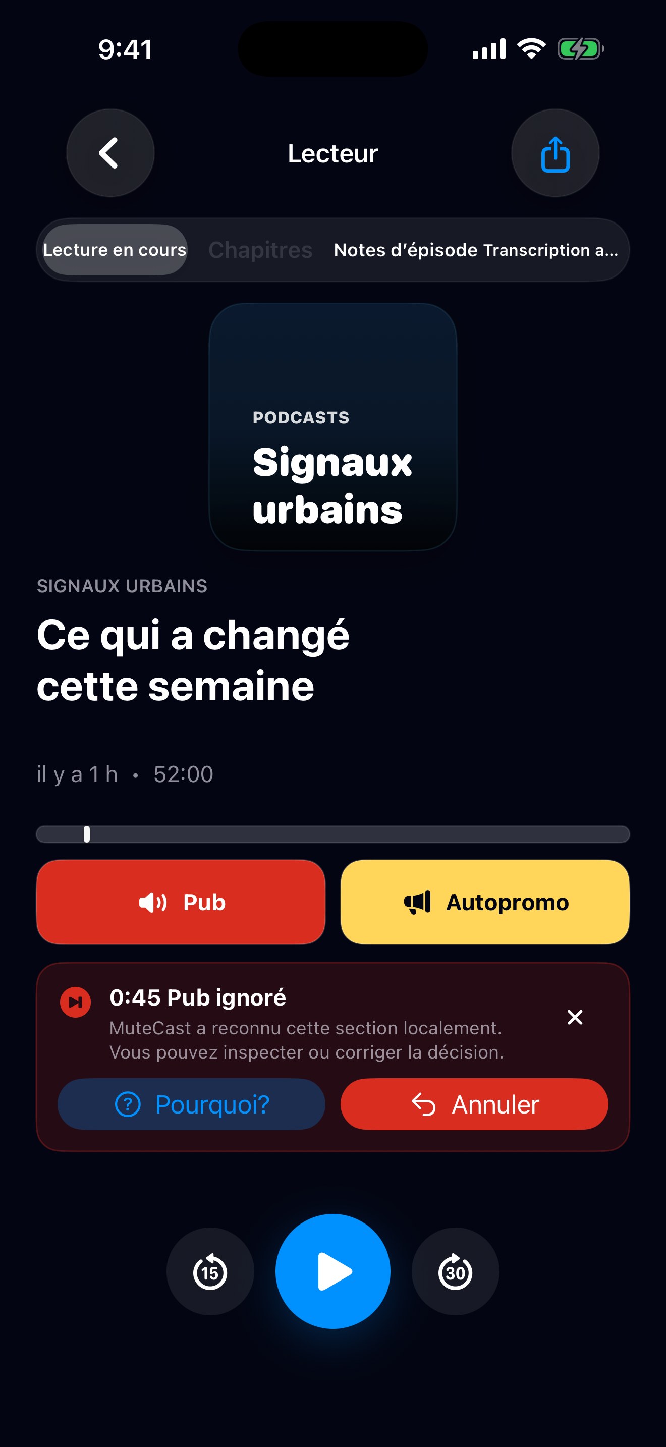 MuteCast ios App Store screenshot 3