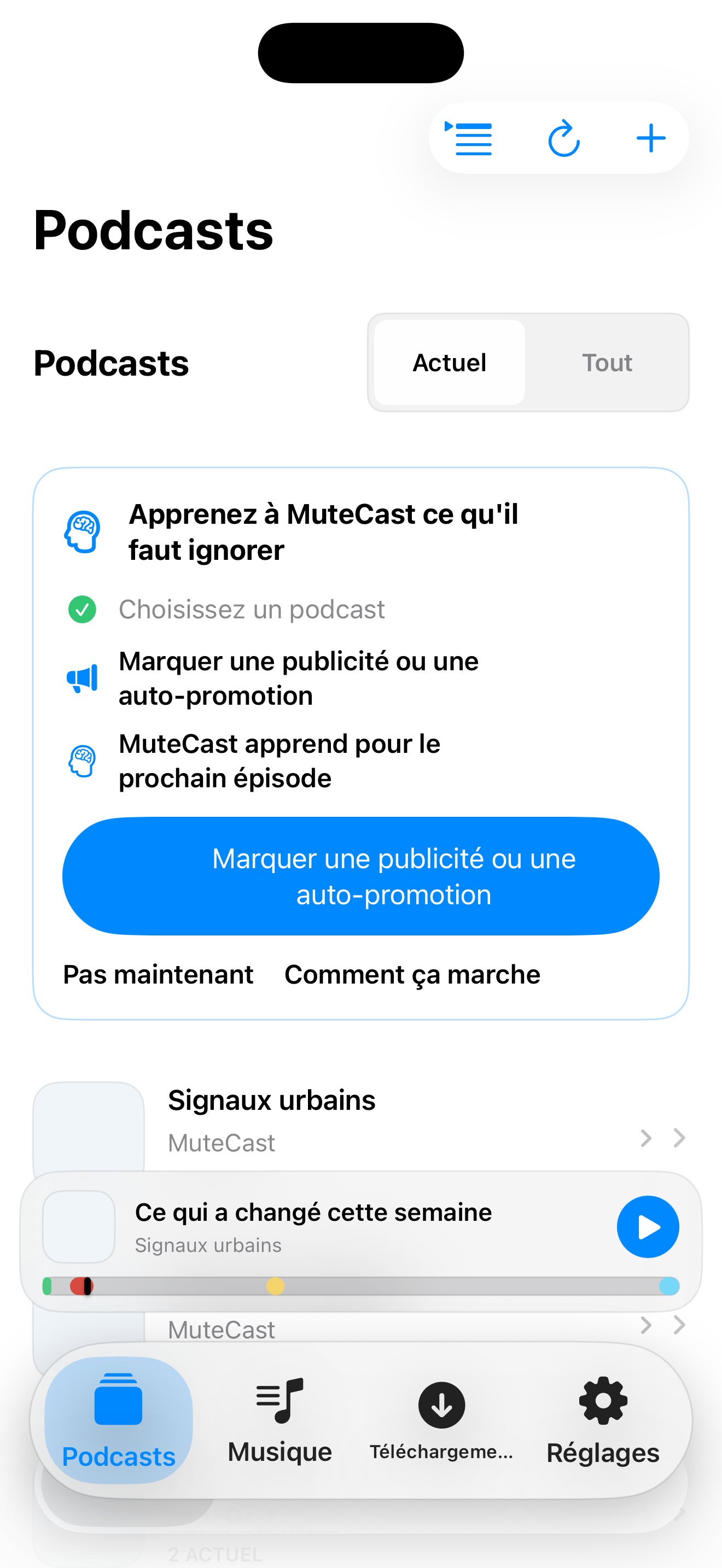 MuteCast ios App Store screenshot 4