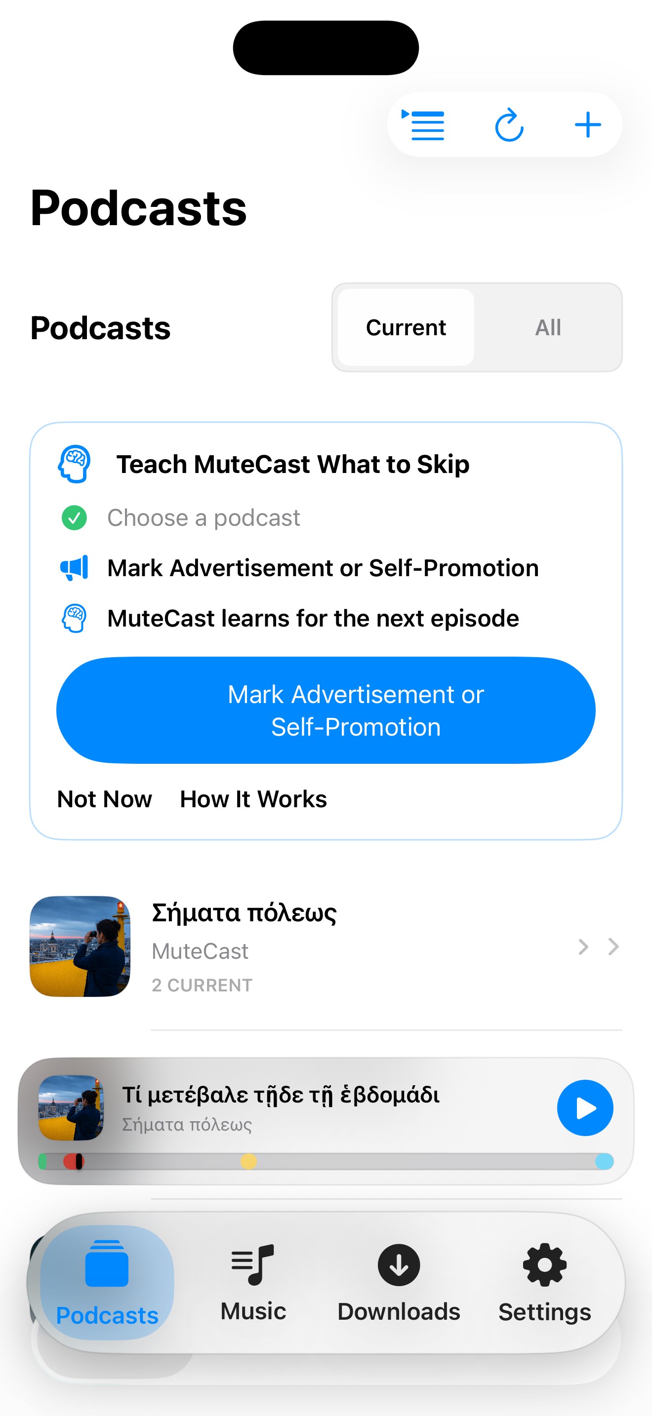 MuteCast ios App Store screenshot 4
