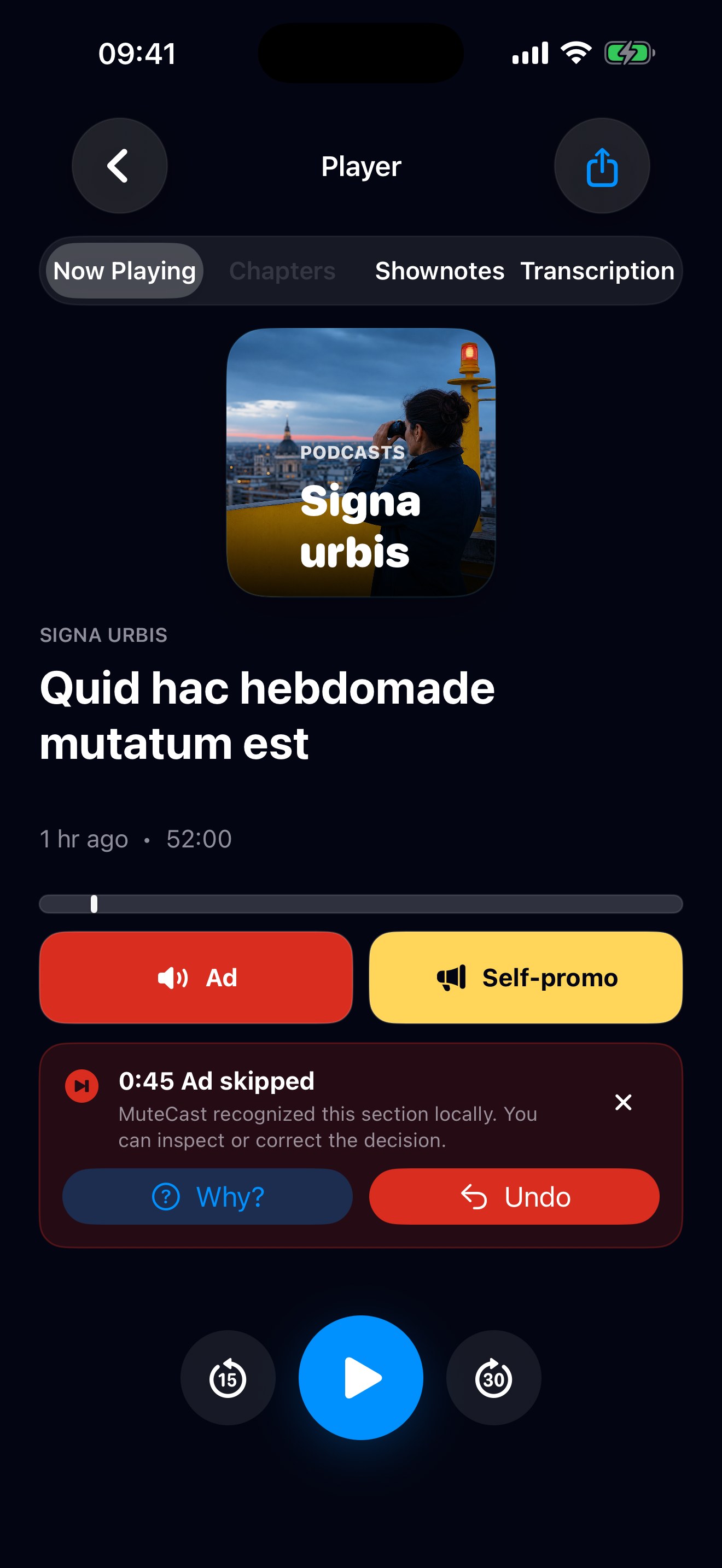 MuteCast ios App Store screenshot 3