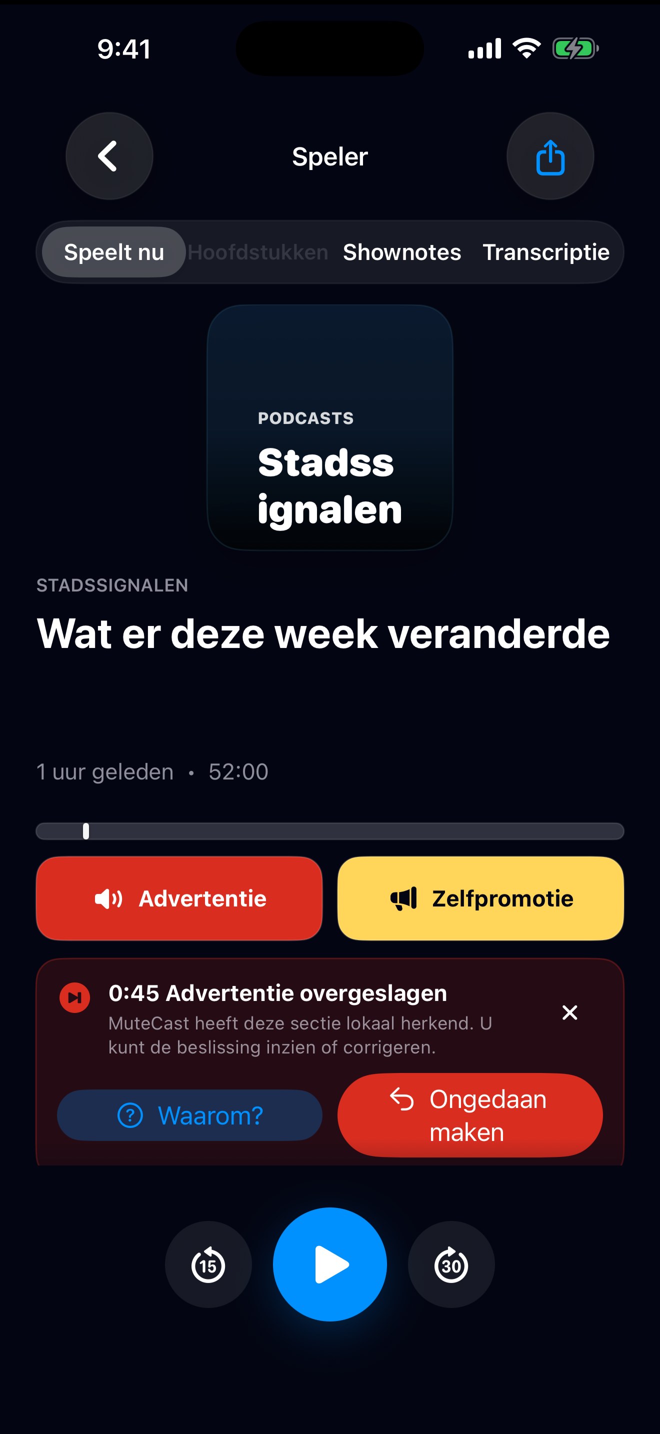 MuteCast ios App Store screenshot 2