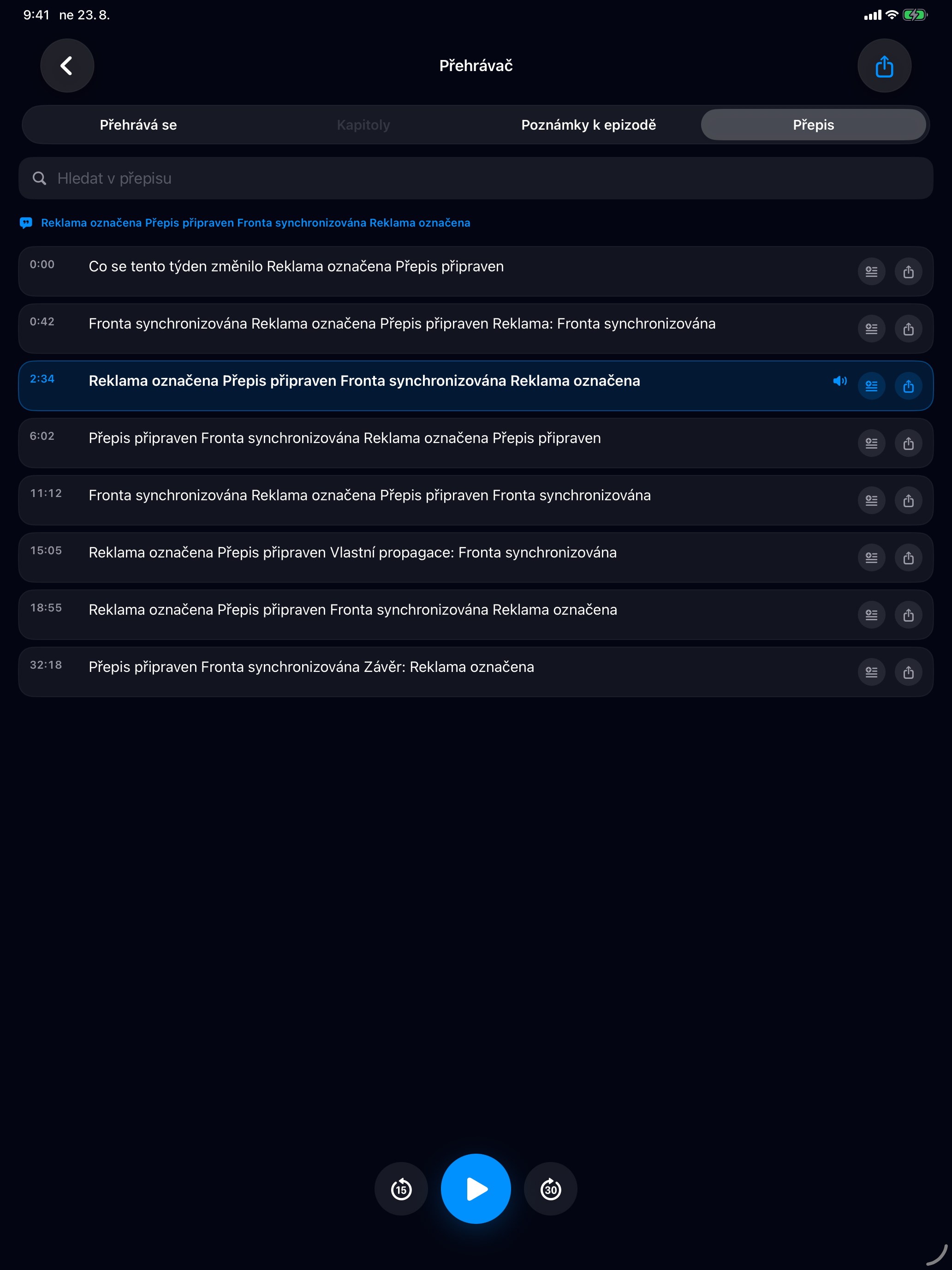 MuteCast ipados App Store screenshot 6