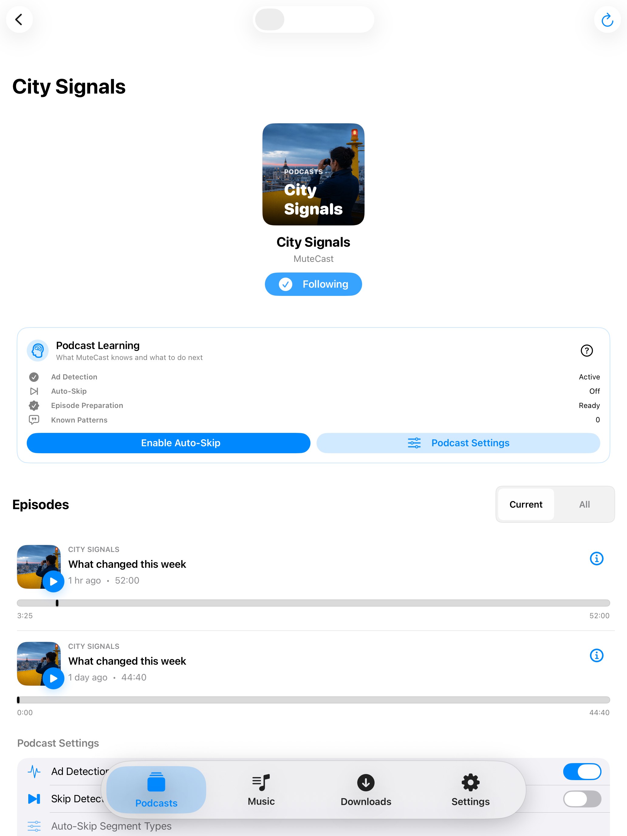 MuteCast ipados App Store screenshot 2