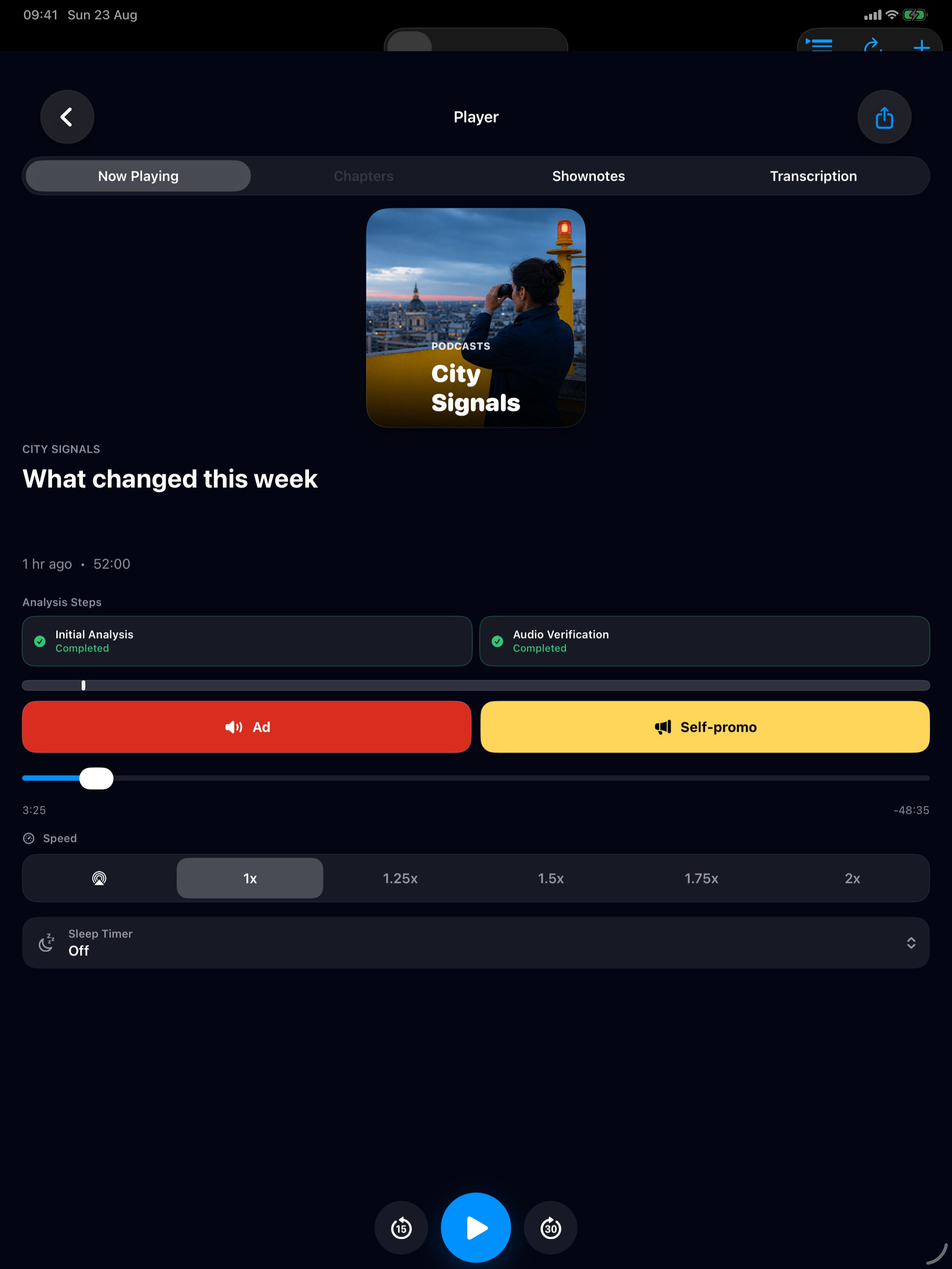 MuteCast ipados App Store screenshot 1