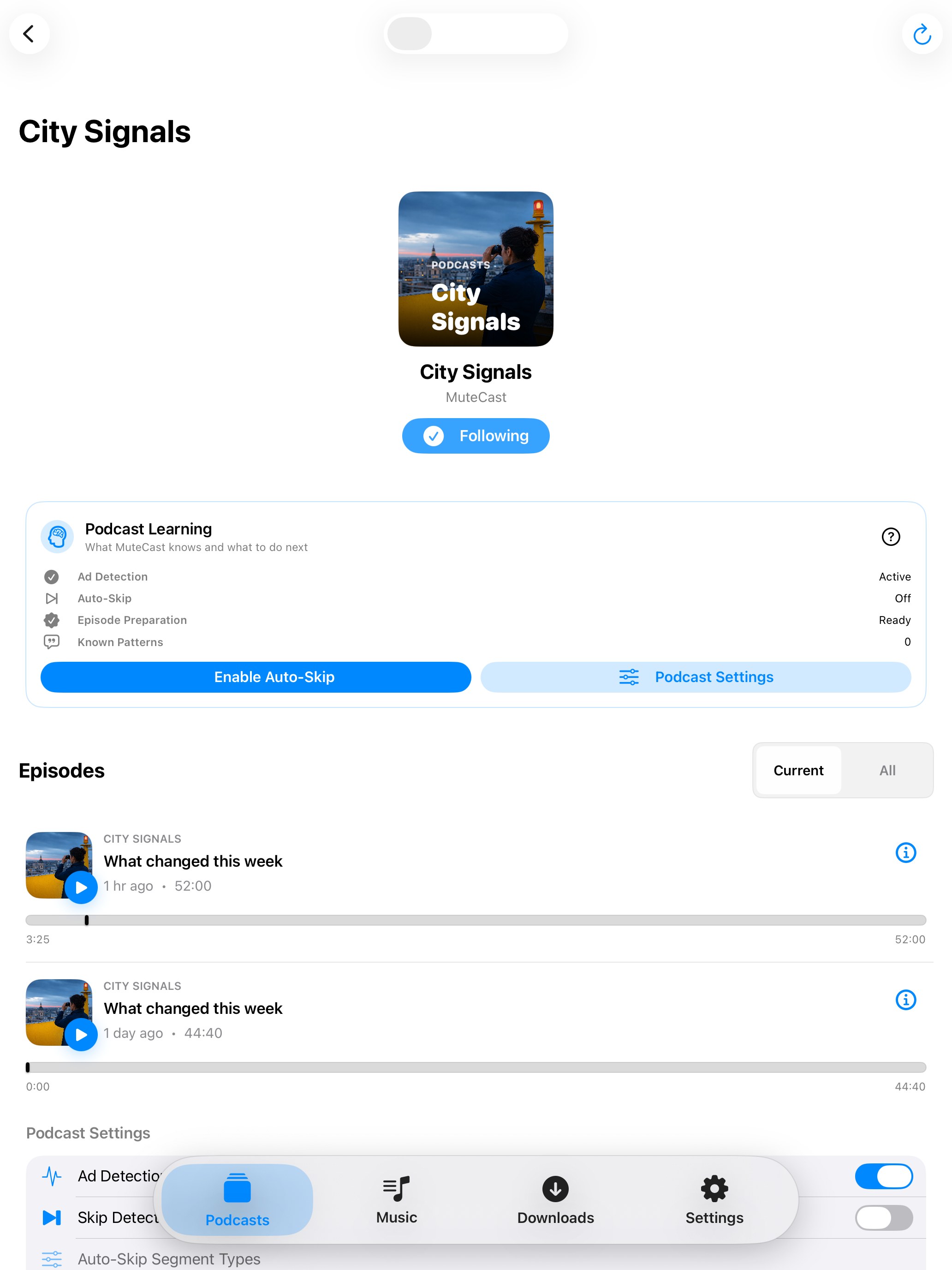 MuteCast ipados App Store screenshot 2