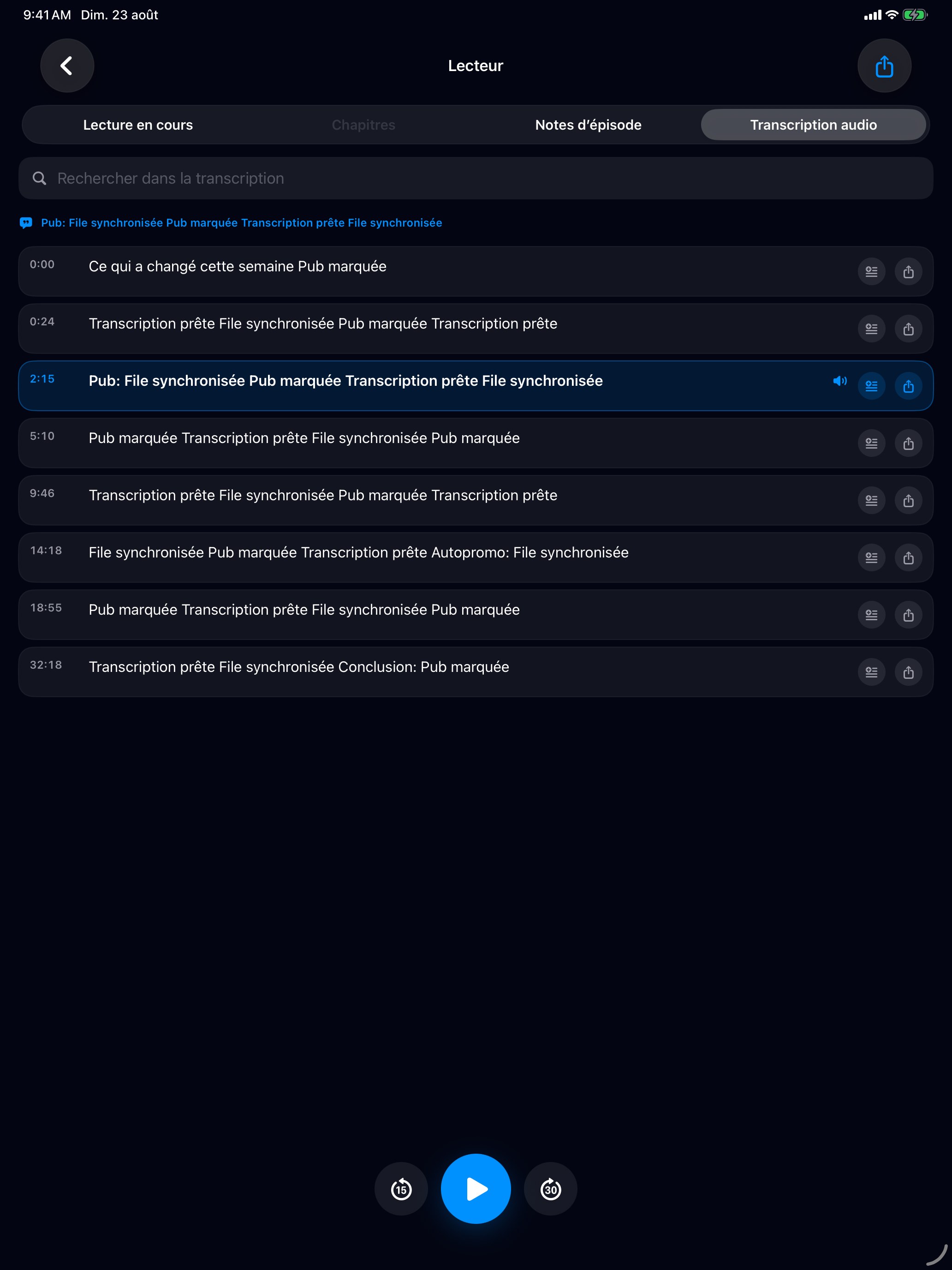 MuteCast ipados App Store screenshot 6