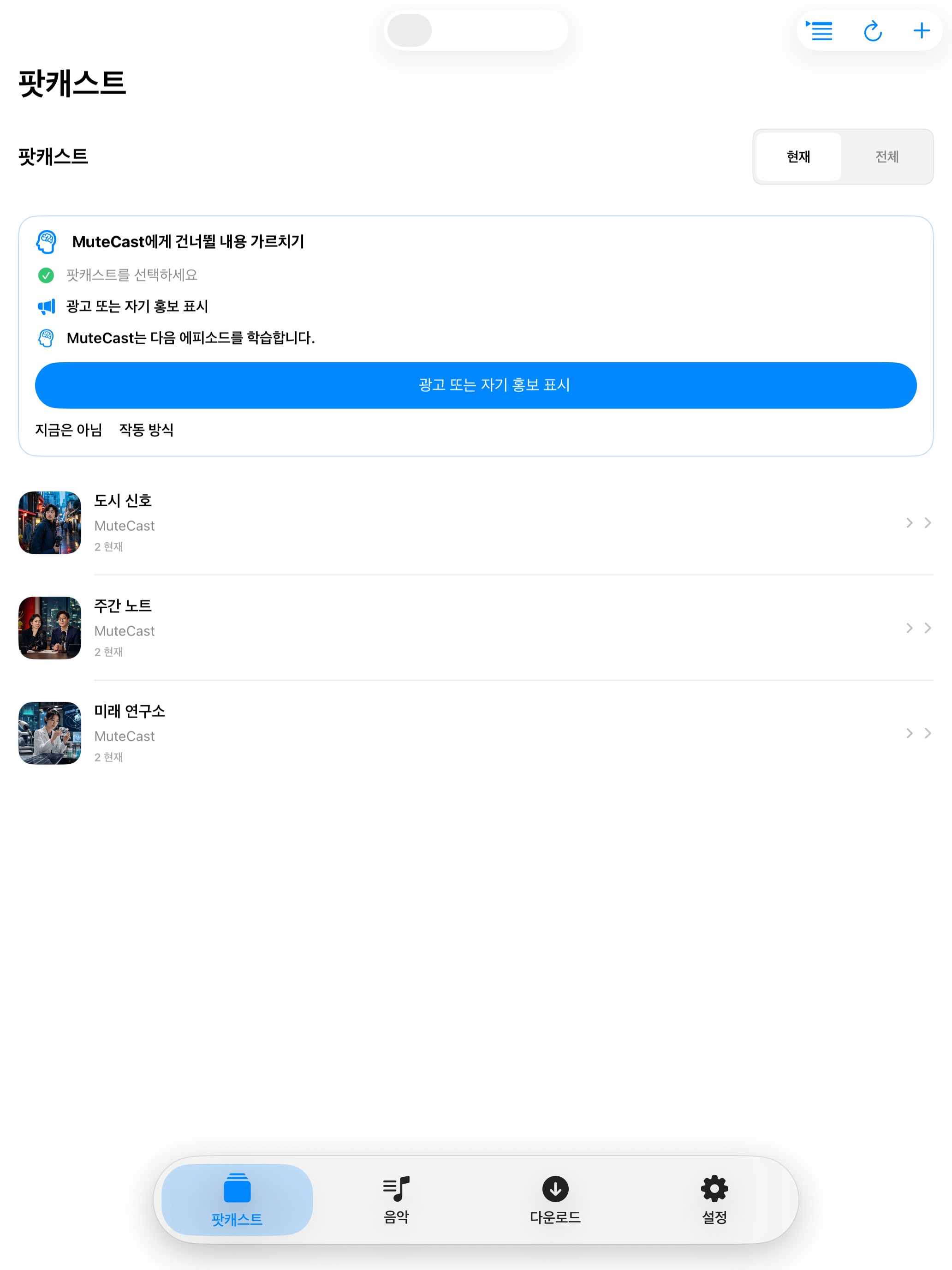 MuteCast ipados App Store screenshot 4