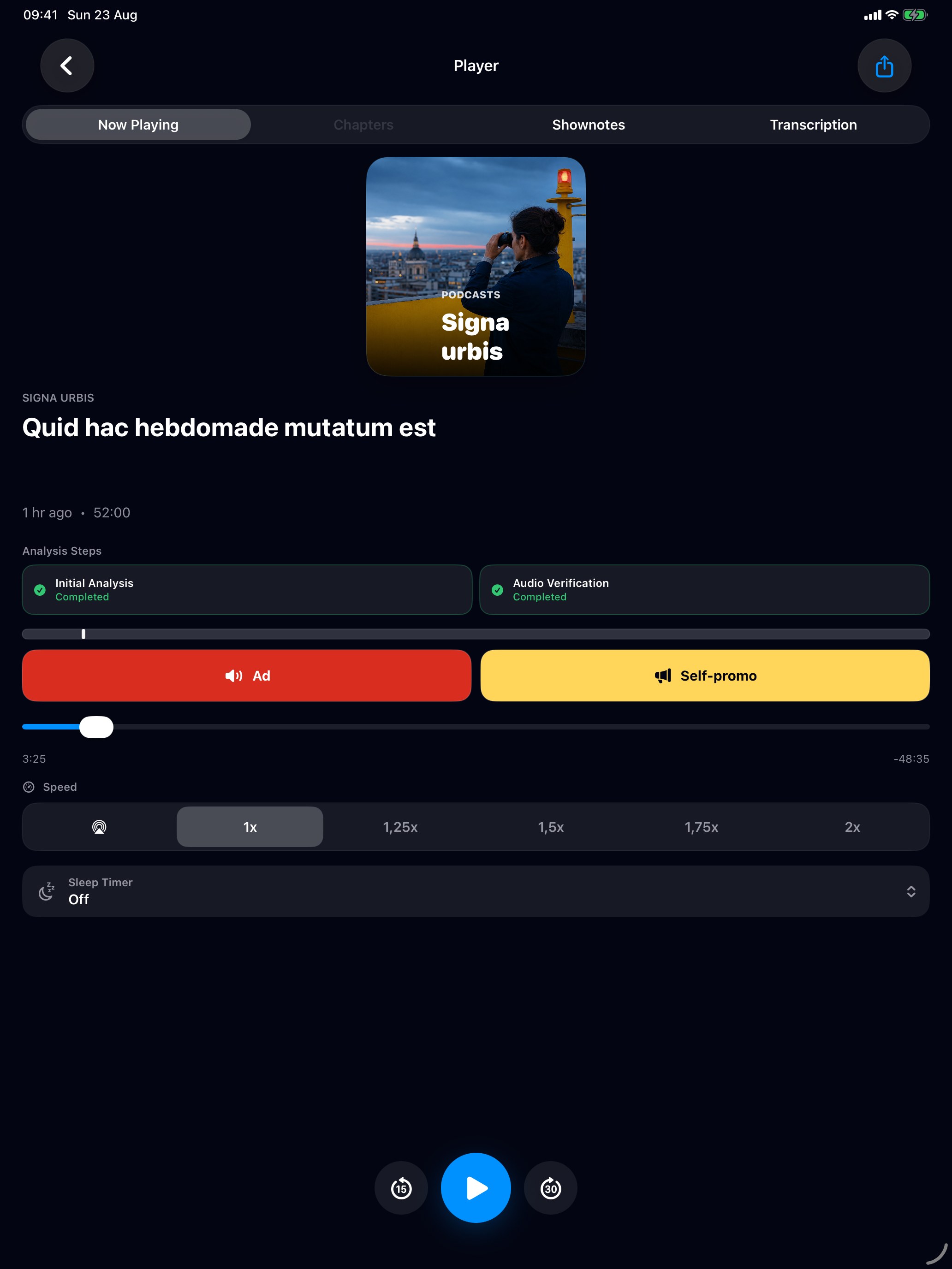 MuteCast ipados App Store screenshot 1