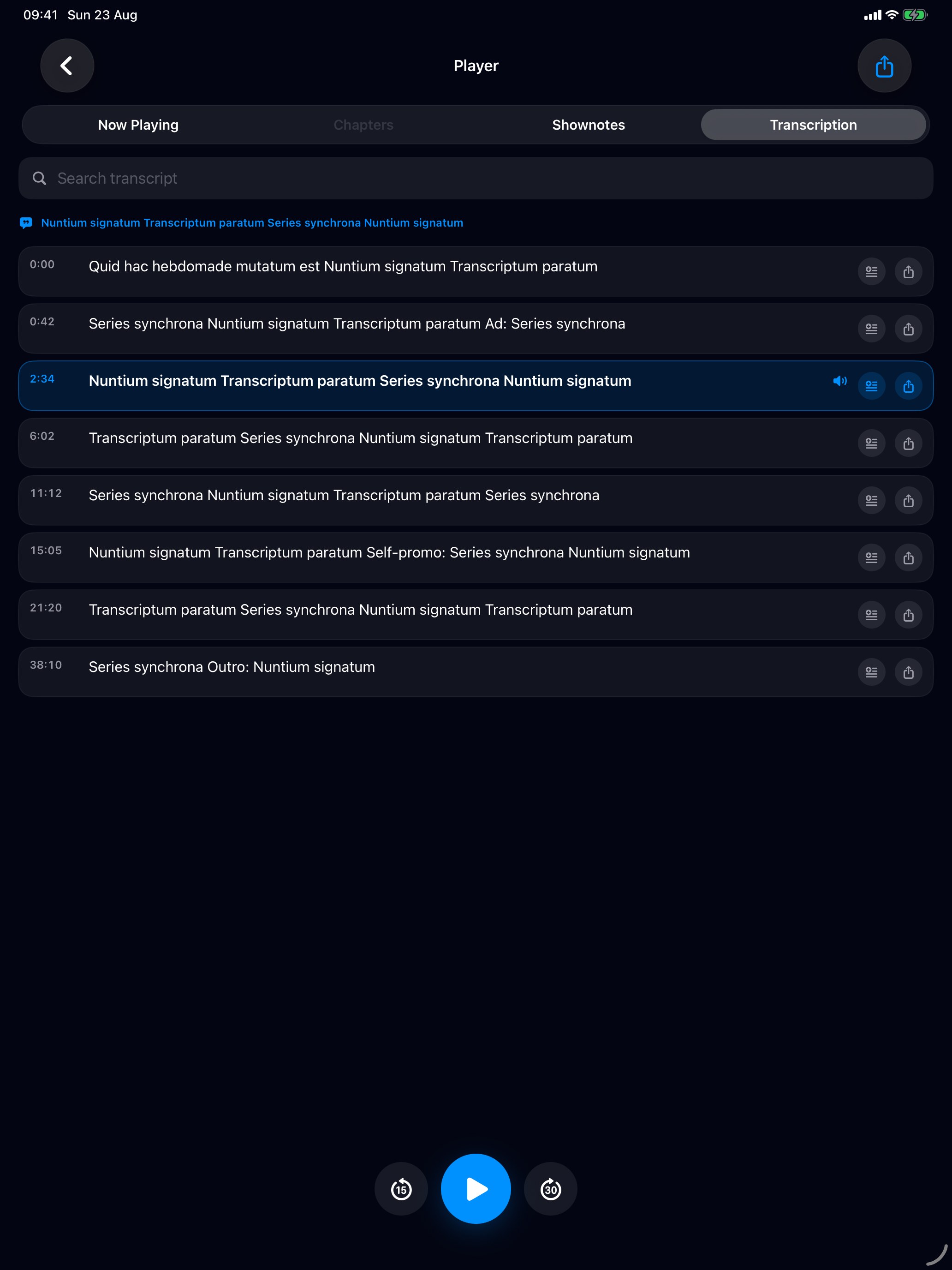 MuteCast ipados App Store screenshot 6