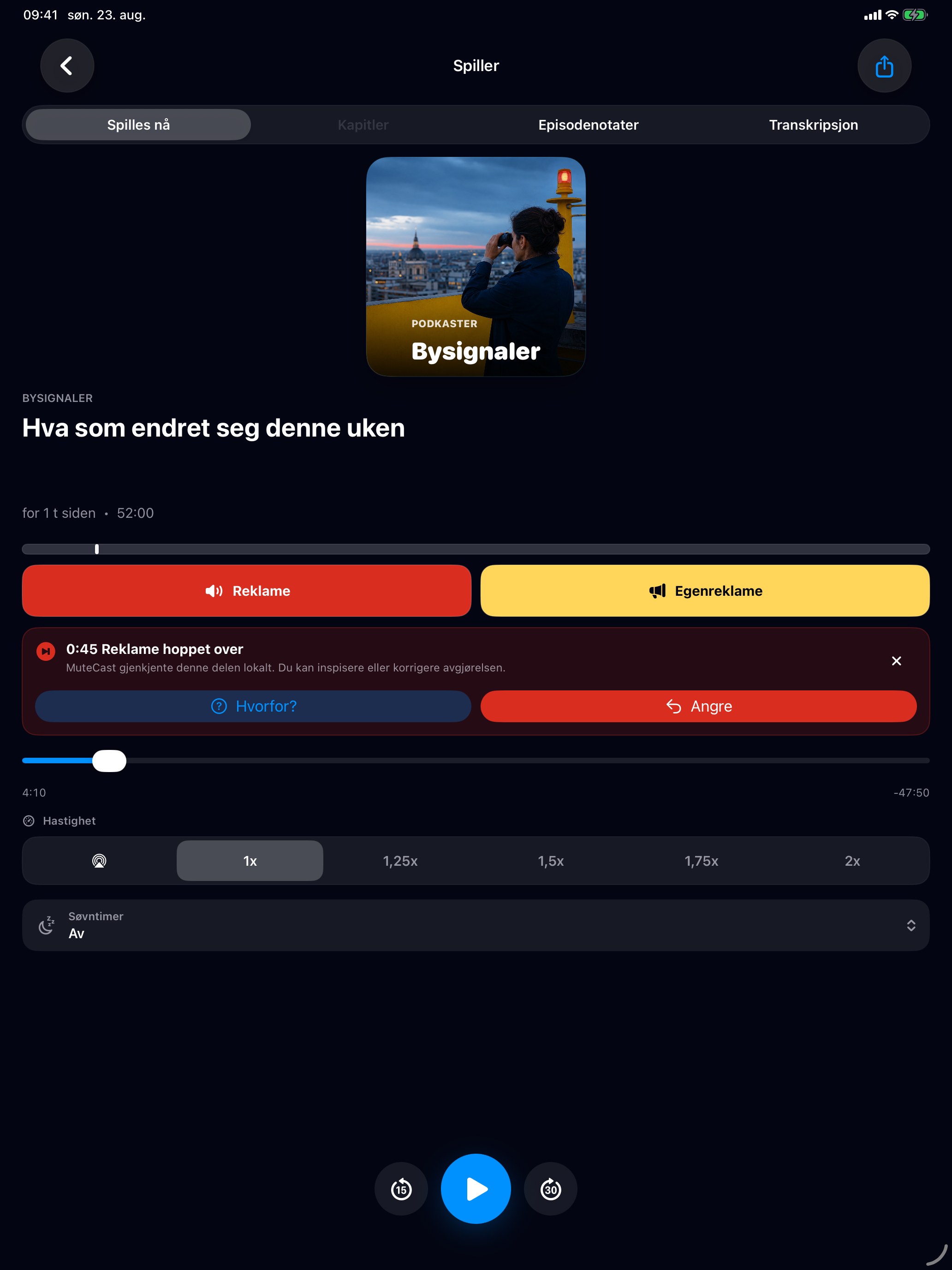 MuteCast ipados App Store screenshot 3
