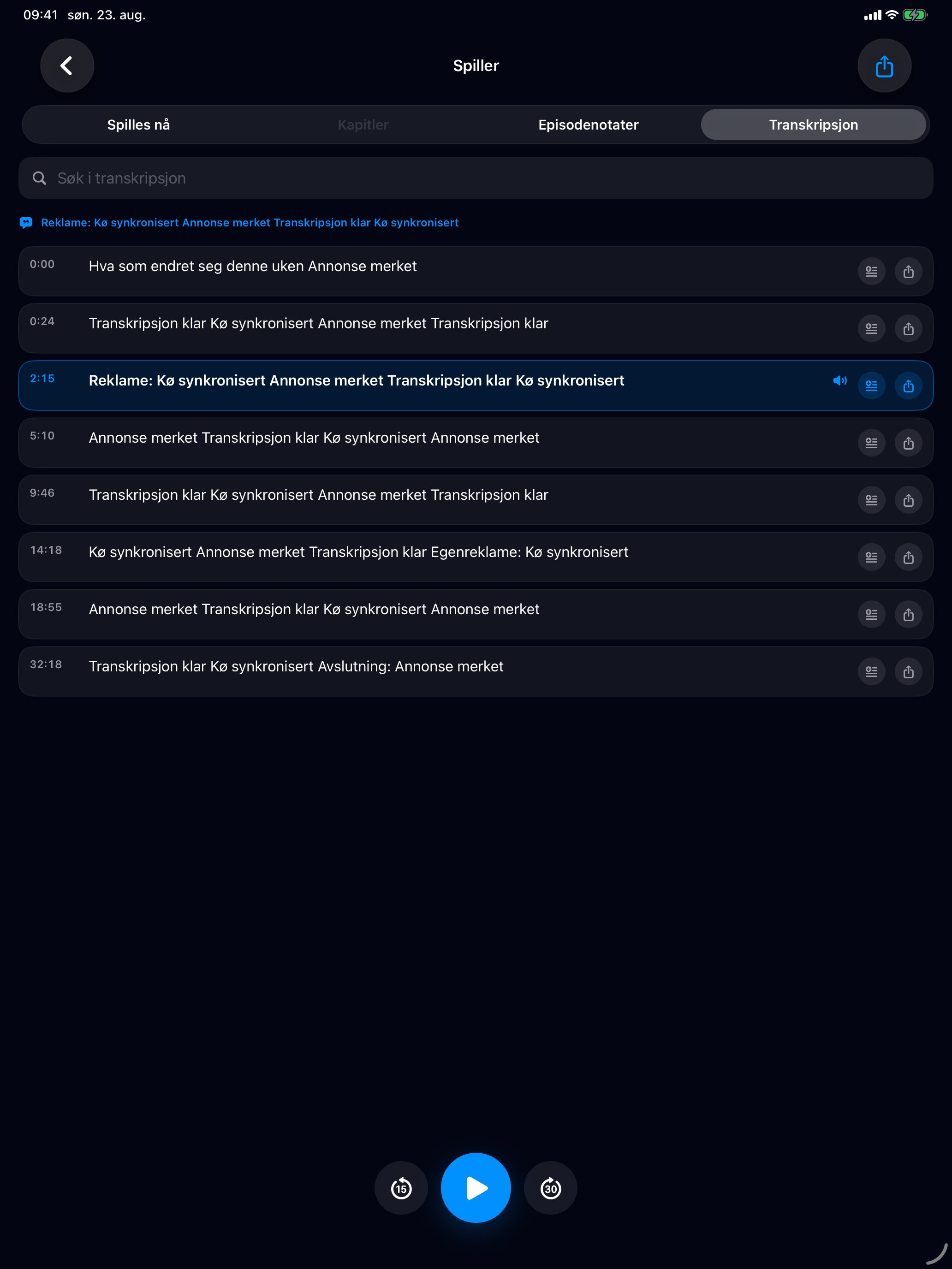 MuteCast ipados App Store screenshot 6