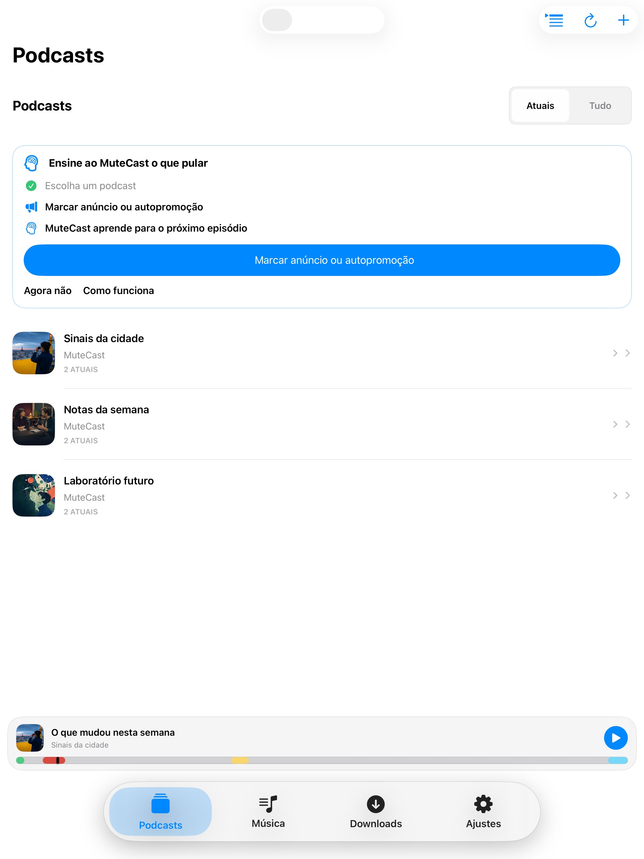 MuteCast ipados App Store screenshot 4