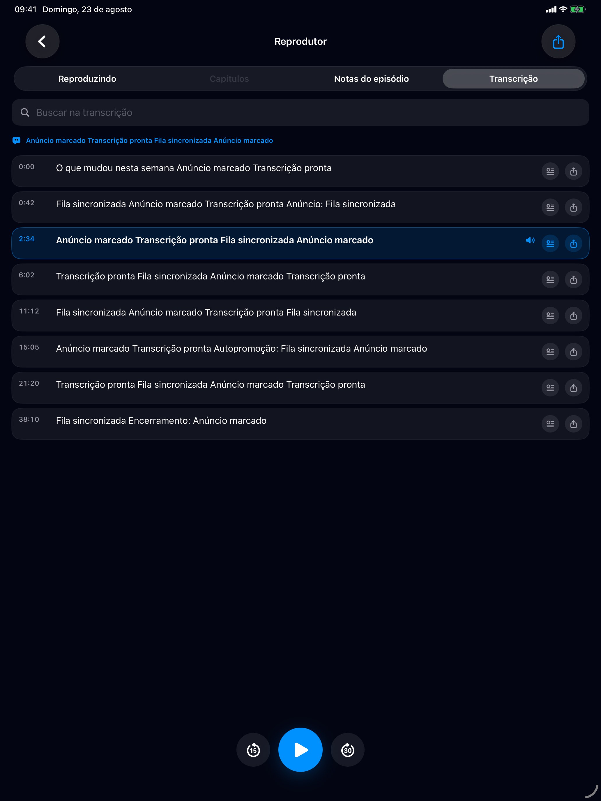 MuteCast ipados App Store screenshot 6