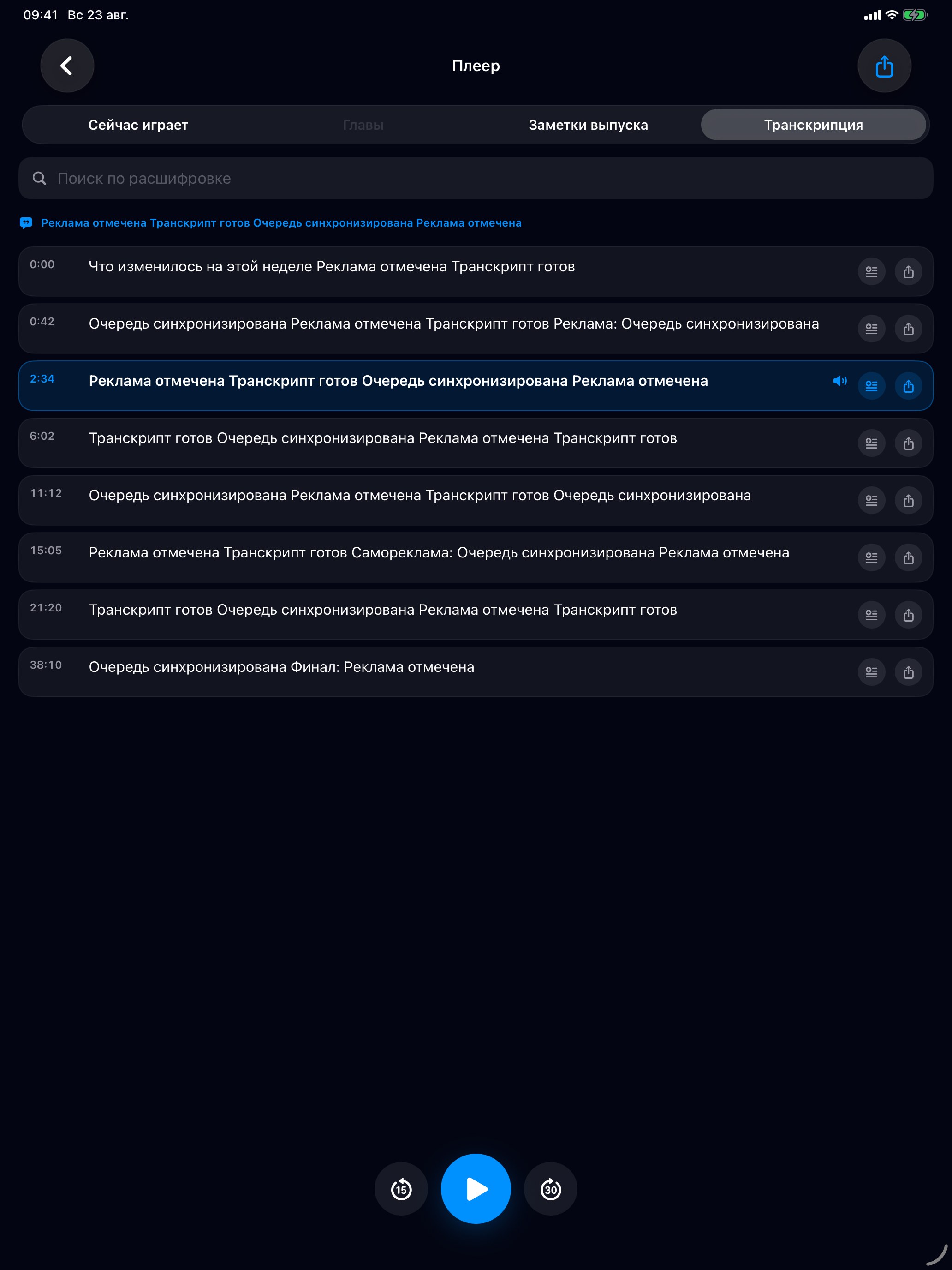 MuteCast ipados App Store screenshot 6