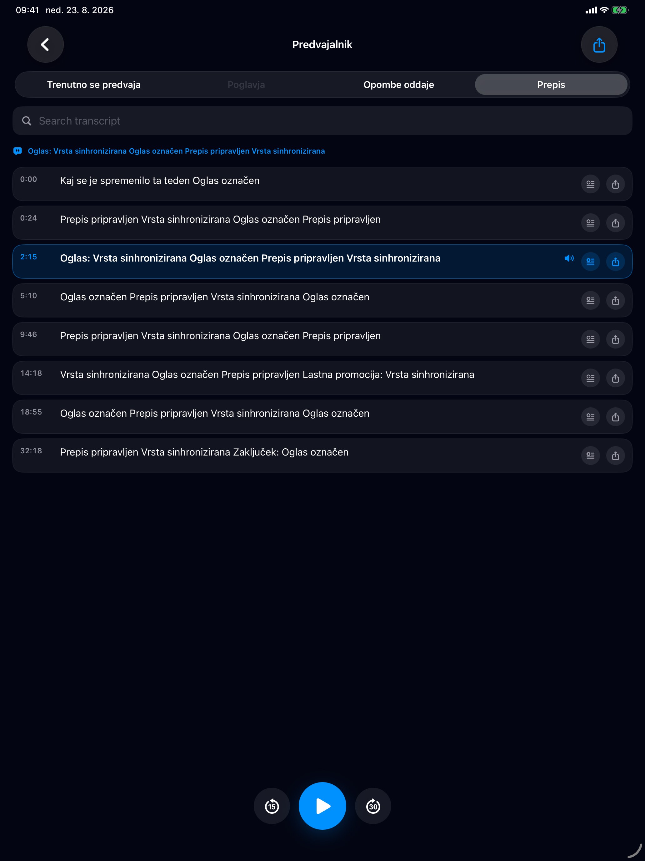 MuteCast ipados App Store screenshot 6