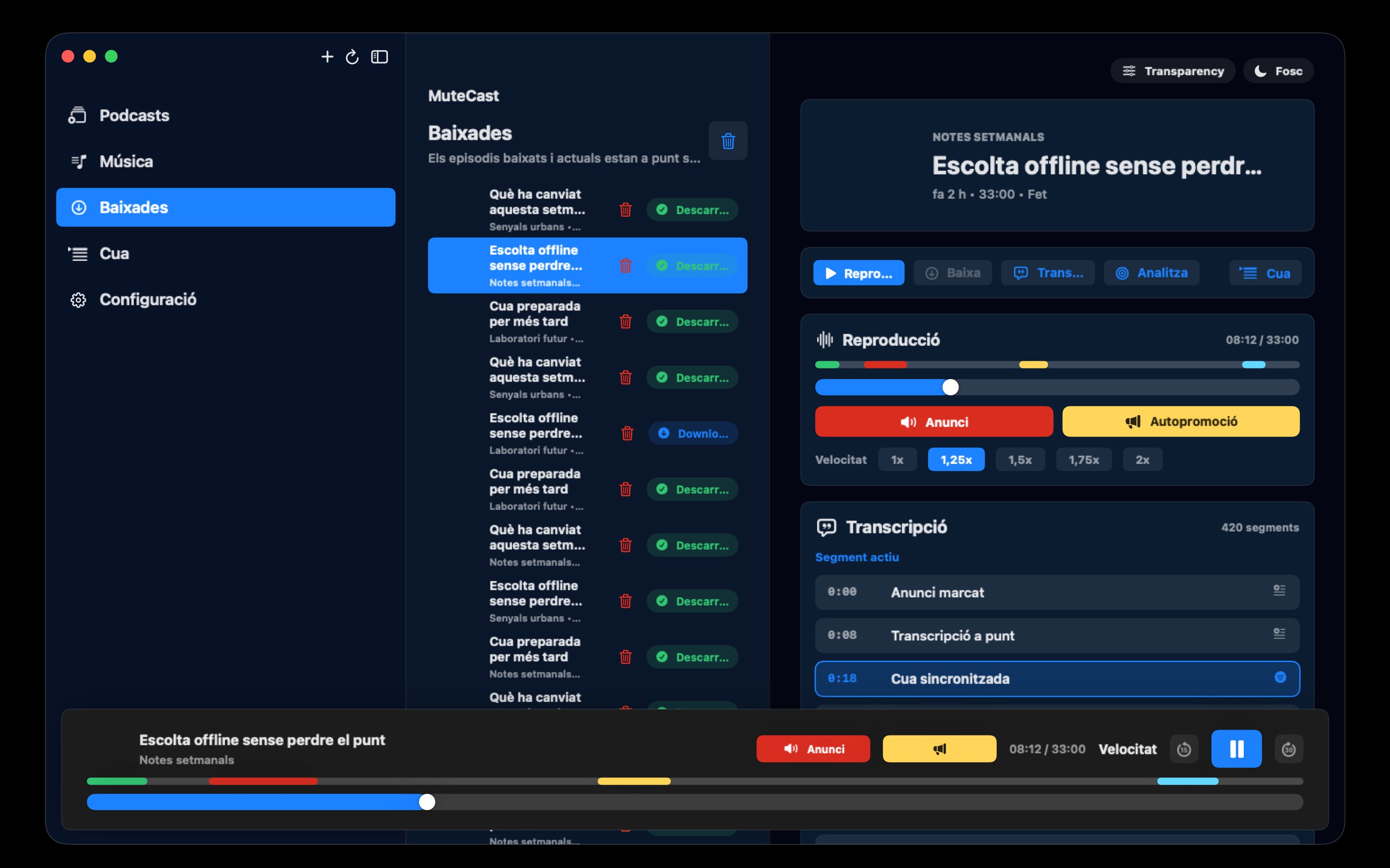 MuteCast macos App Store screenshot 1