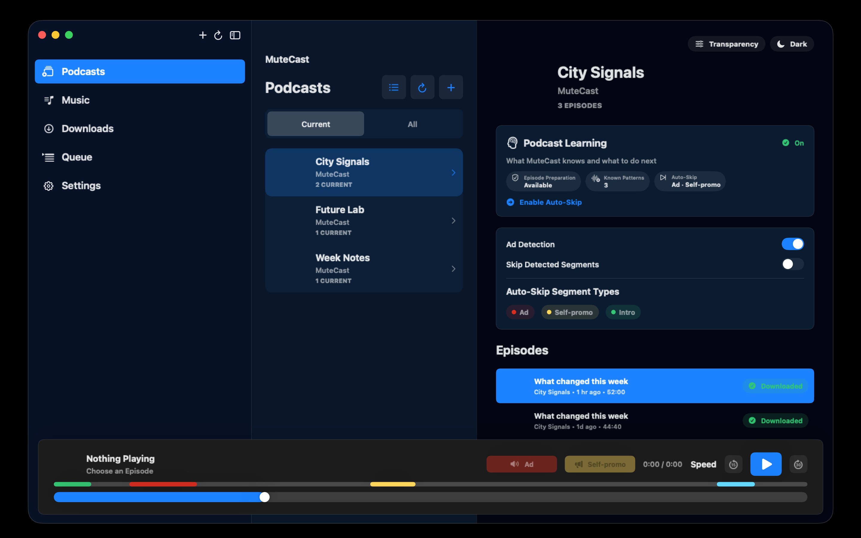 MuteCast macos App Store screenshot 2