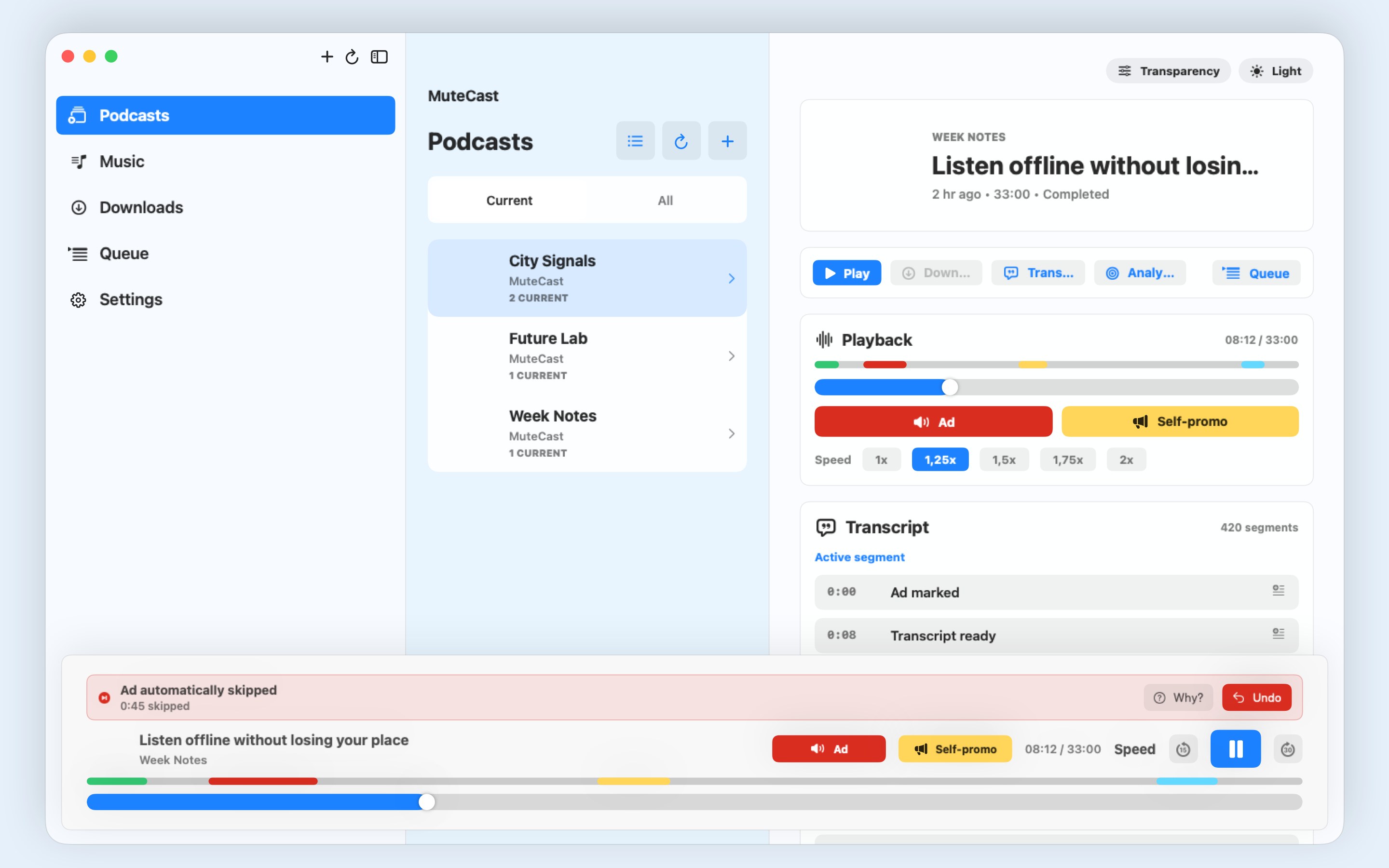 MuteCast macos App Store screenshot 6