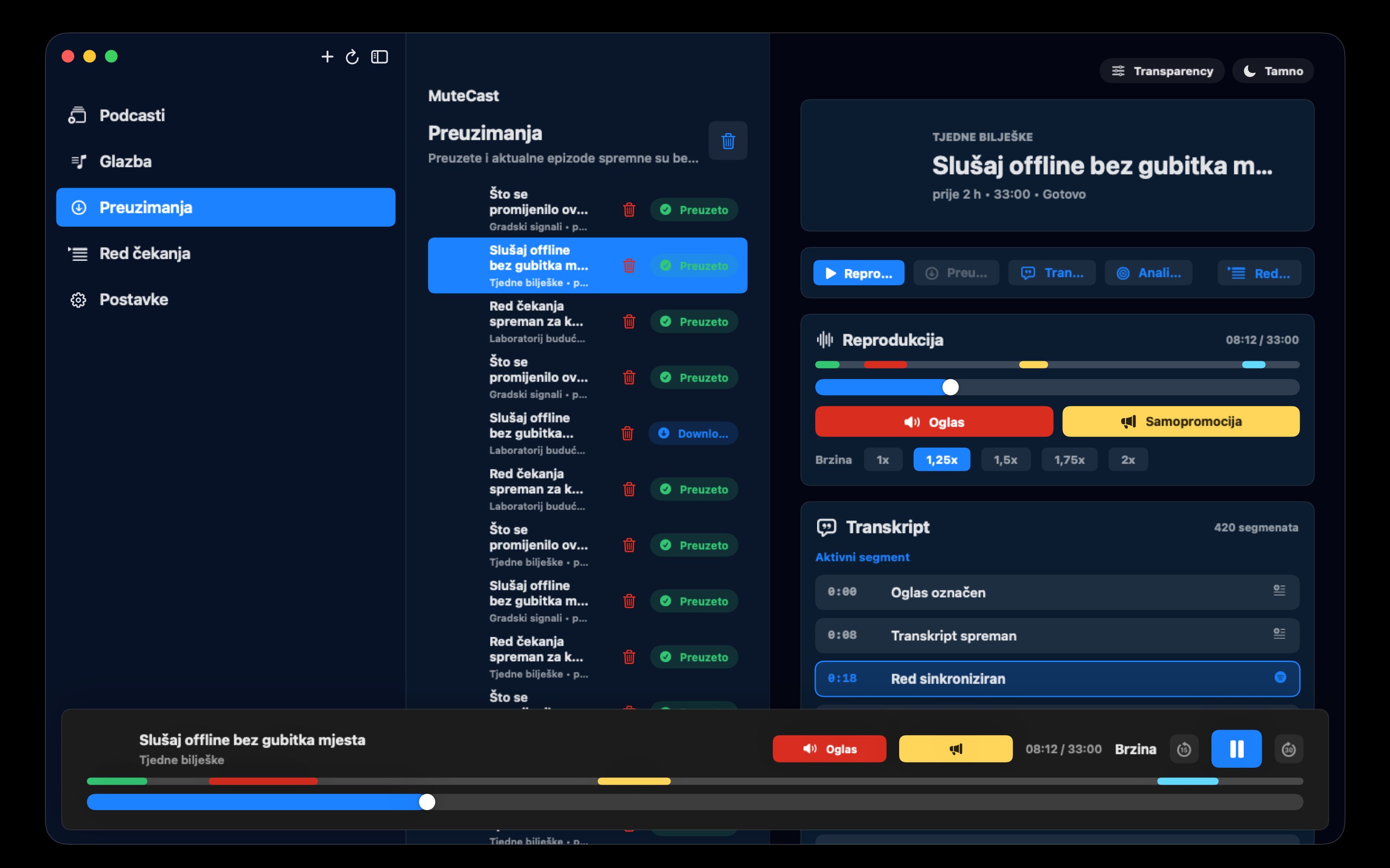 MuteCast macos App Store screenshot 1