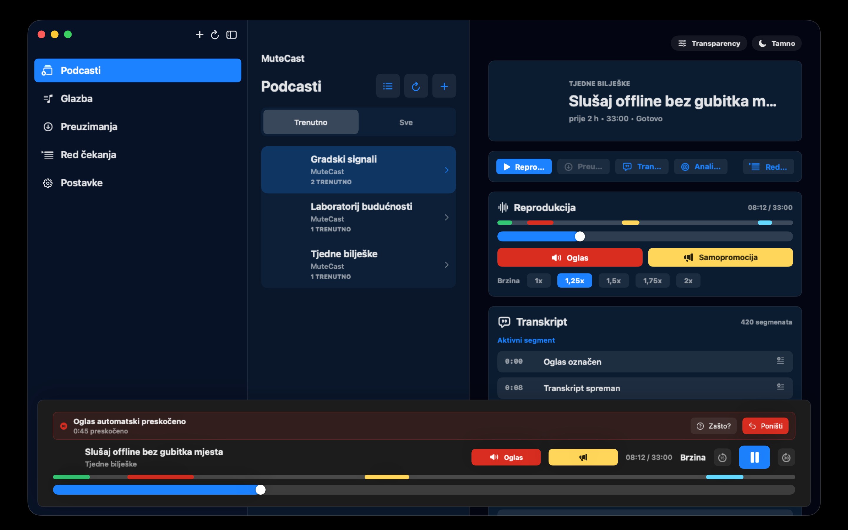 MuteCast macos App Store screenshot 3