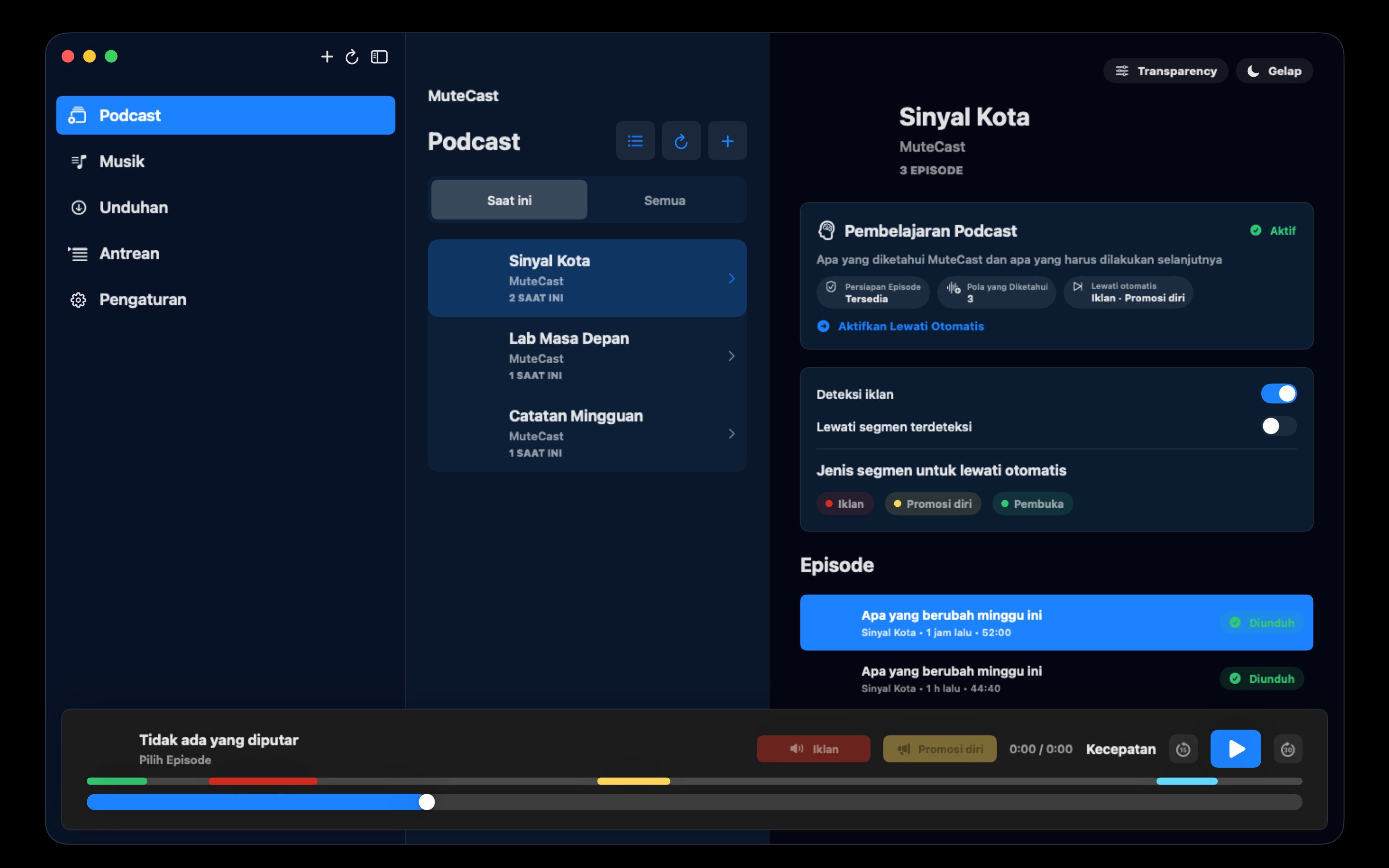 MuteCast macos App Store screenshot 2