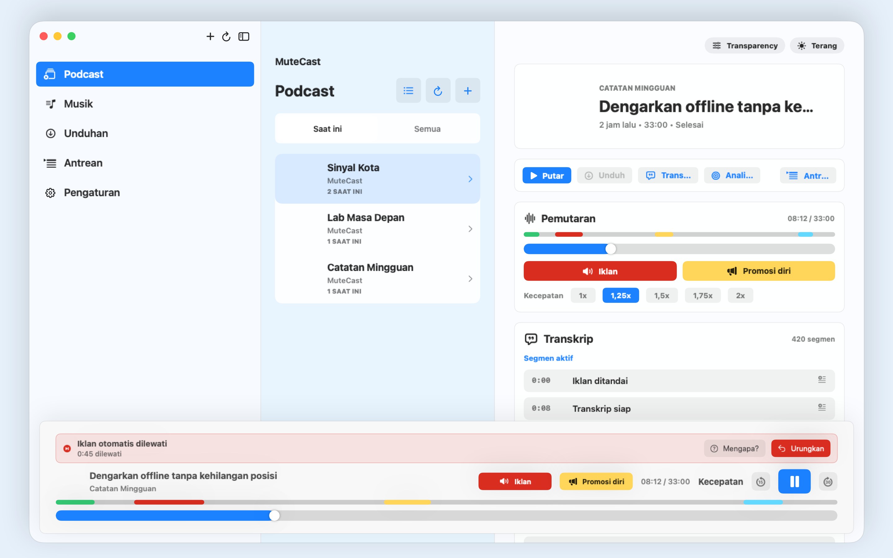 MuteCast macos App Store screenshot 6