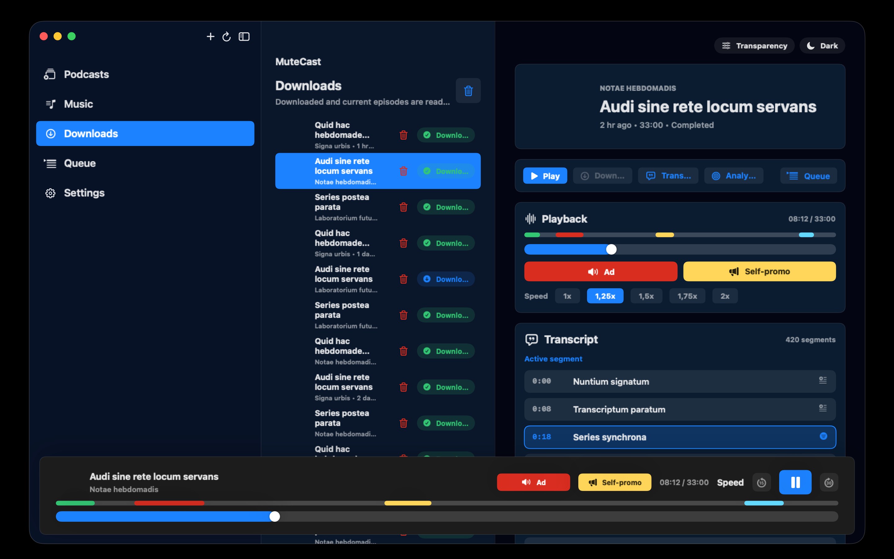 MuteCast macos App Store screenshot 1