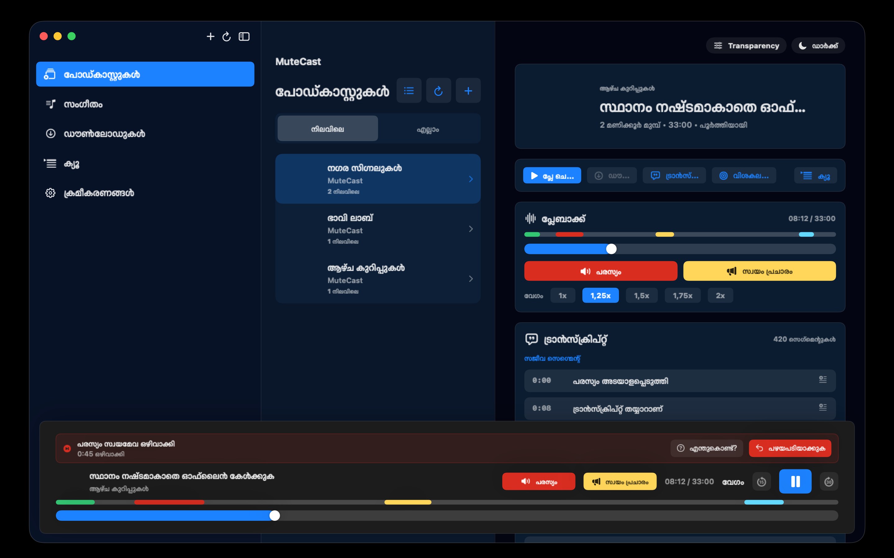 MuteCast macos App Store screenshot 3