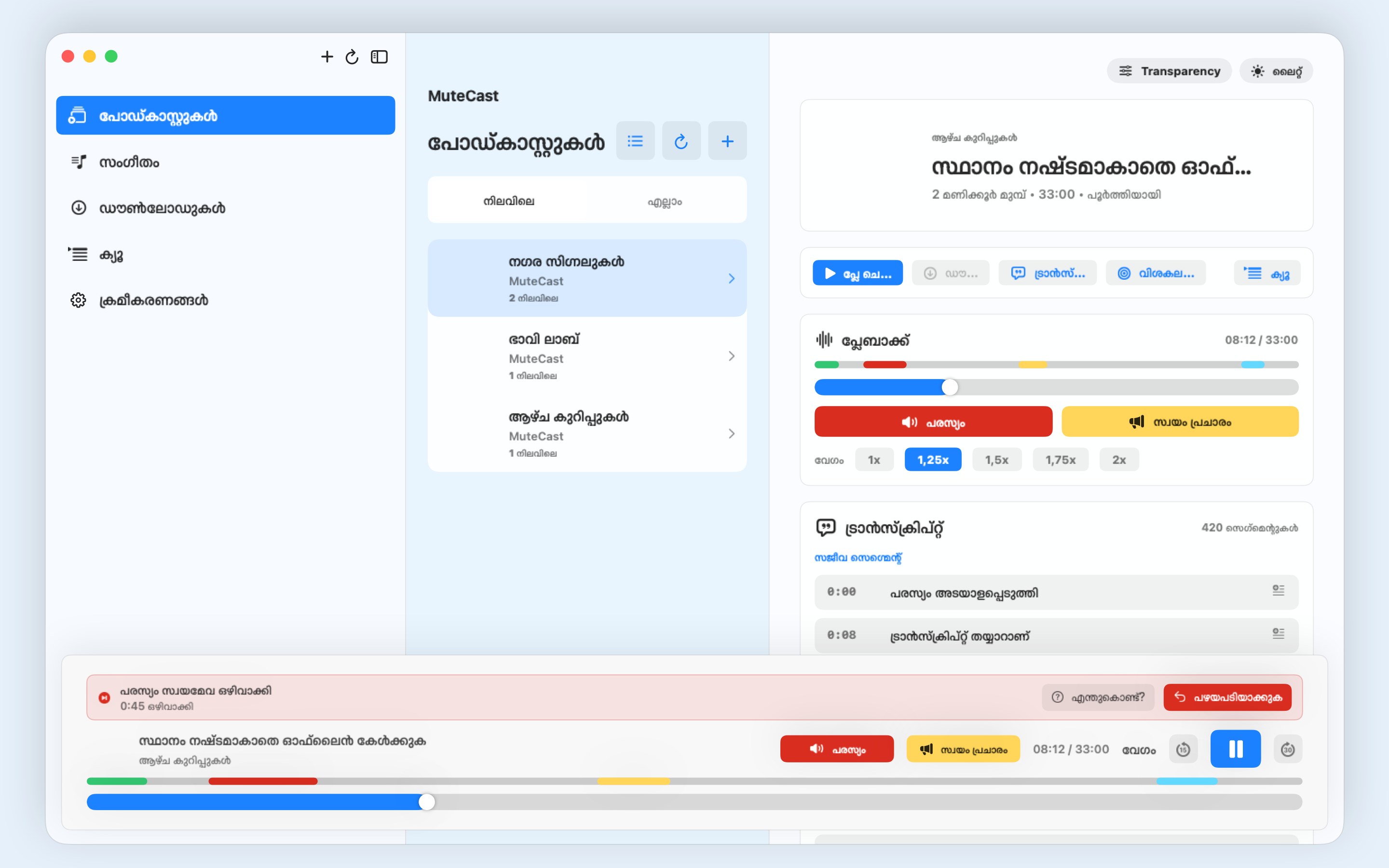 MuteCast macos App Store screenshot 6