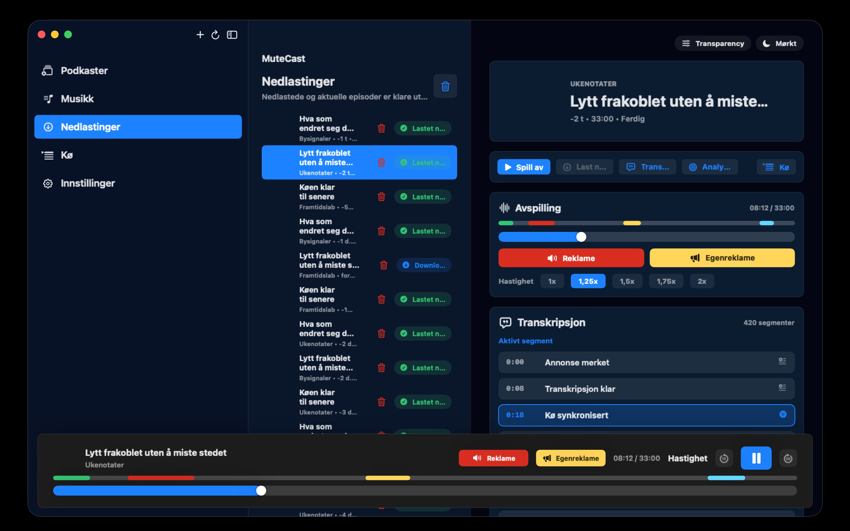MuteCast macos App Store screenshot 1