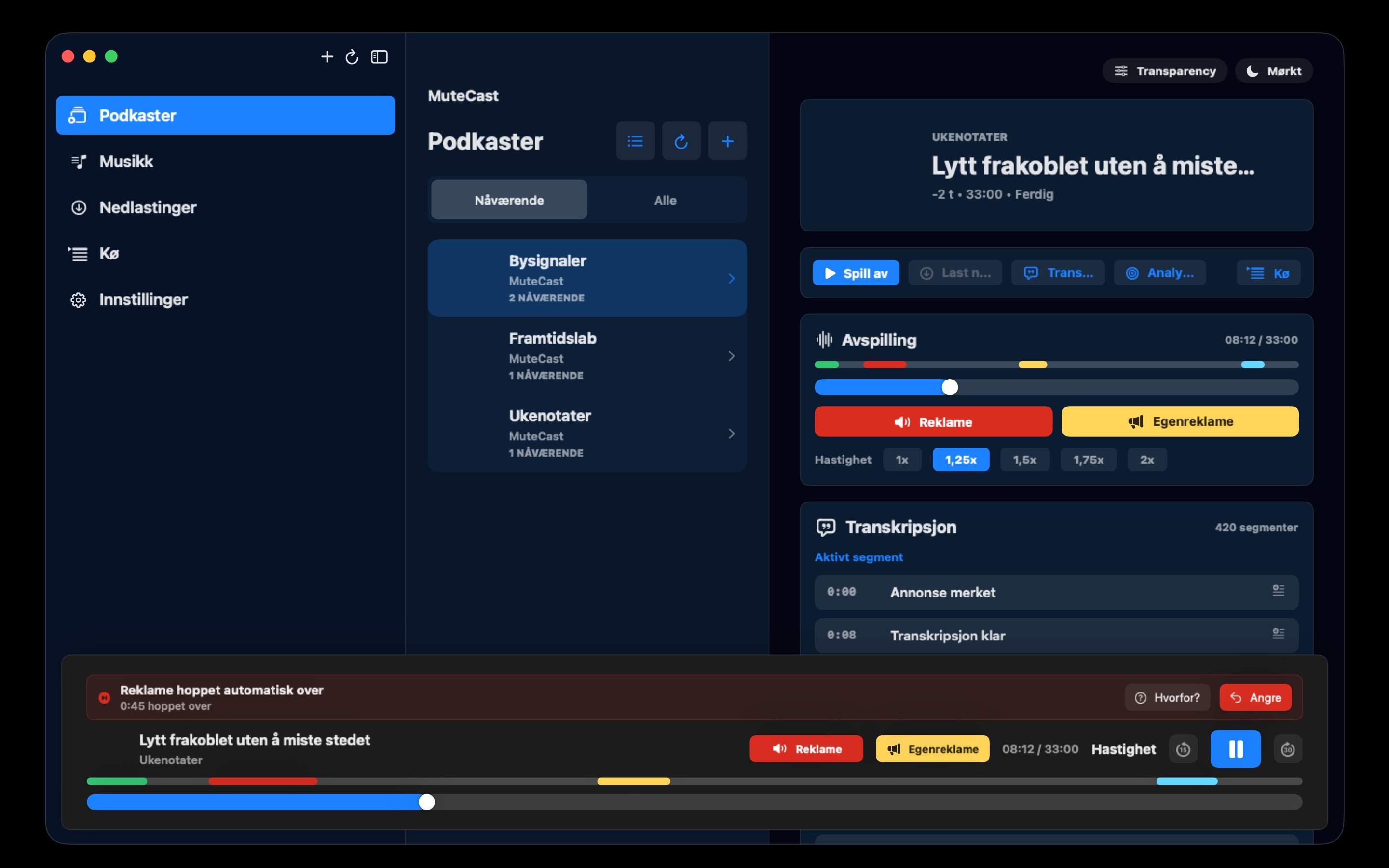 MuteCast macos App Store screenshot 3