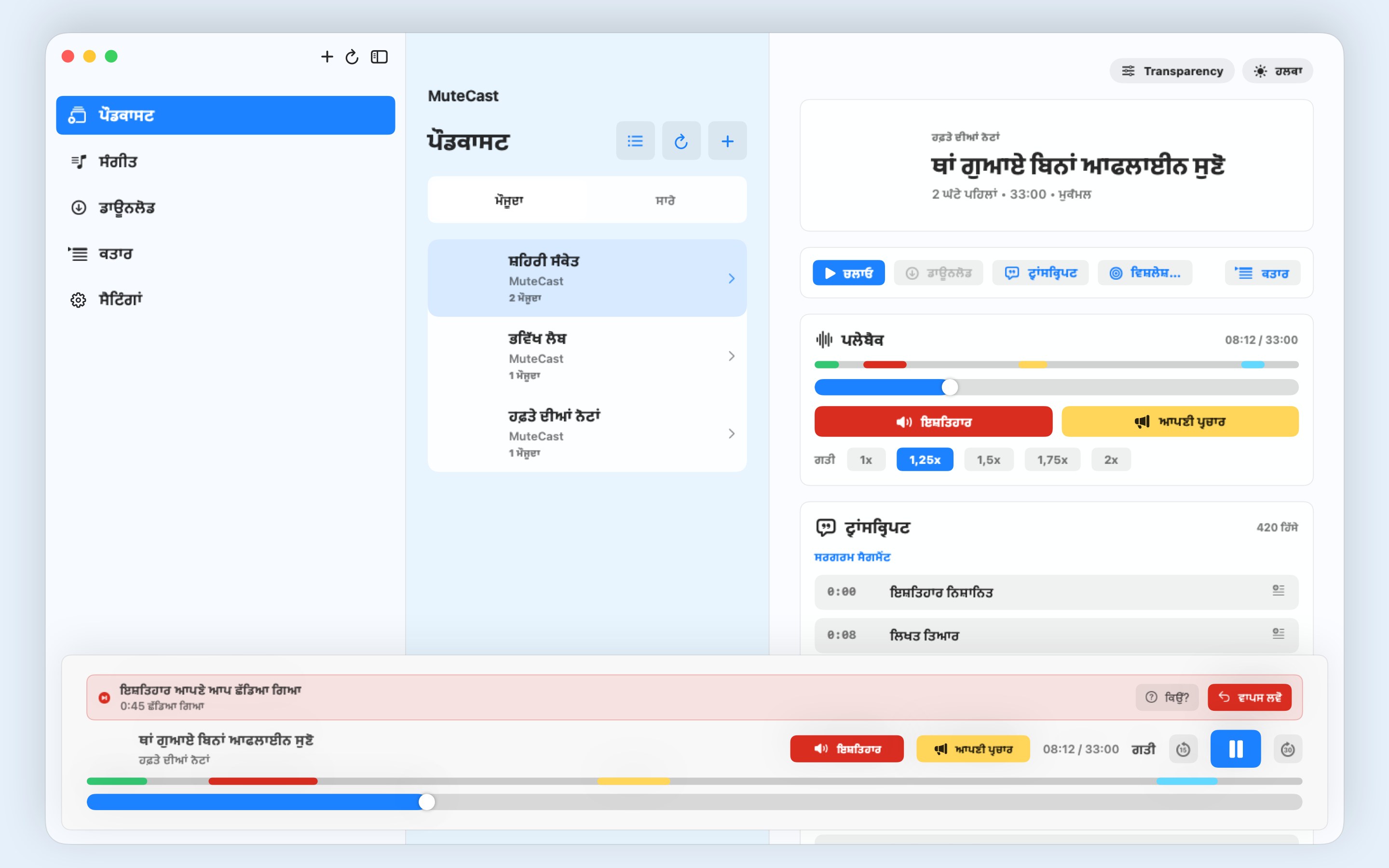 MuteCast macos App Store screenshot 6