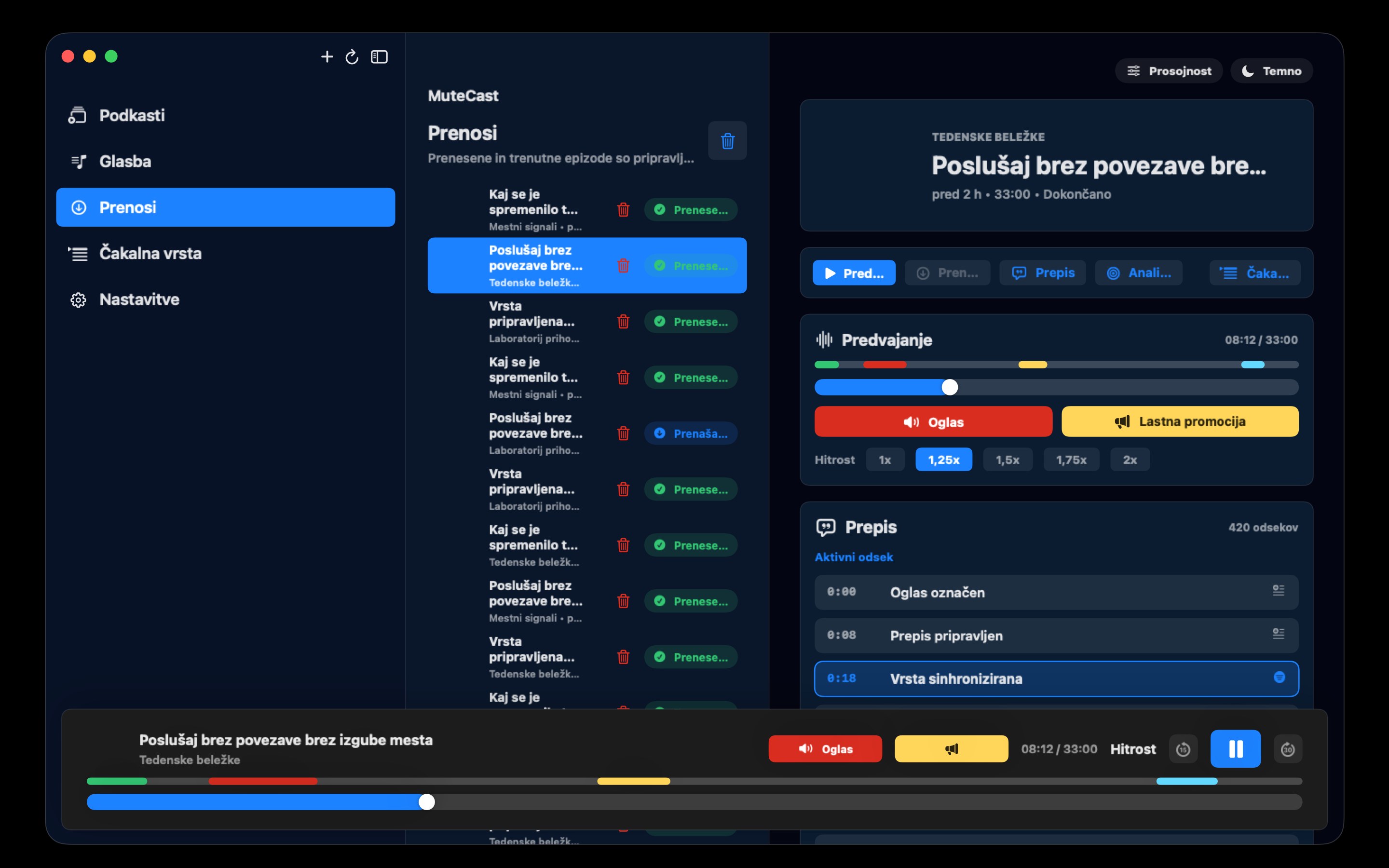 MuteCast macos App Store screenshot 1