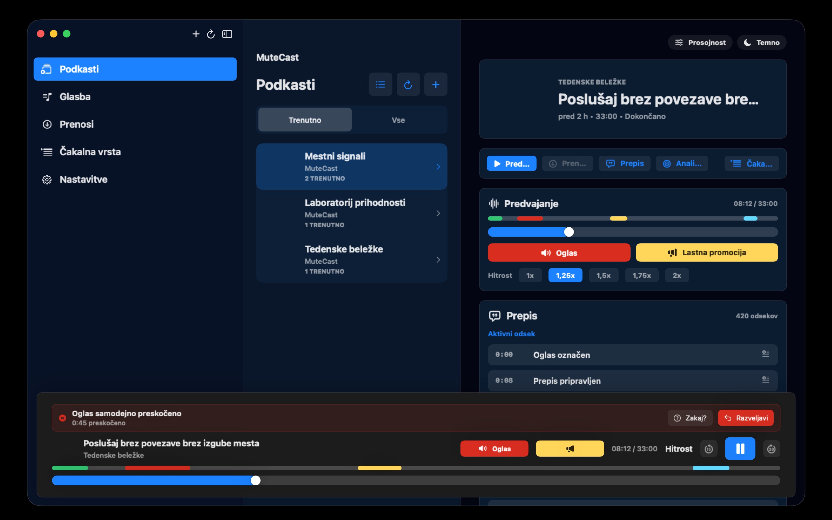 MuteCast macos App Store screenshot 3