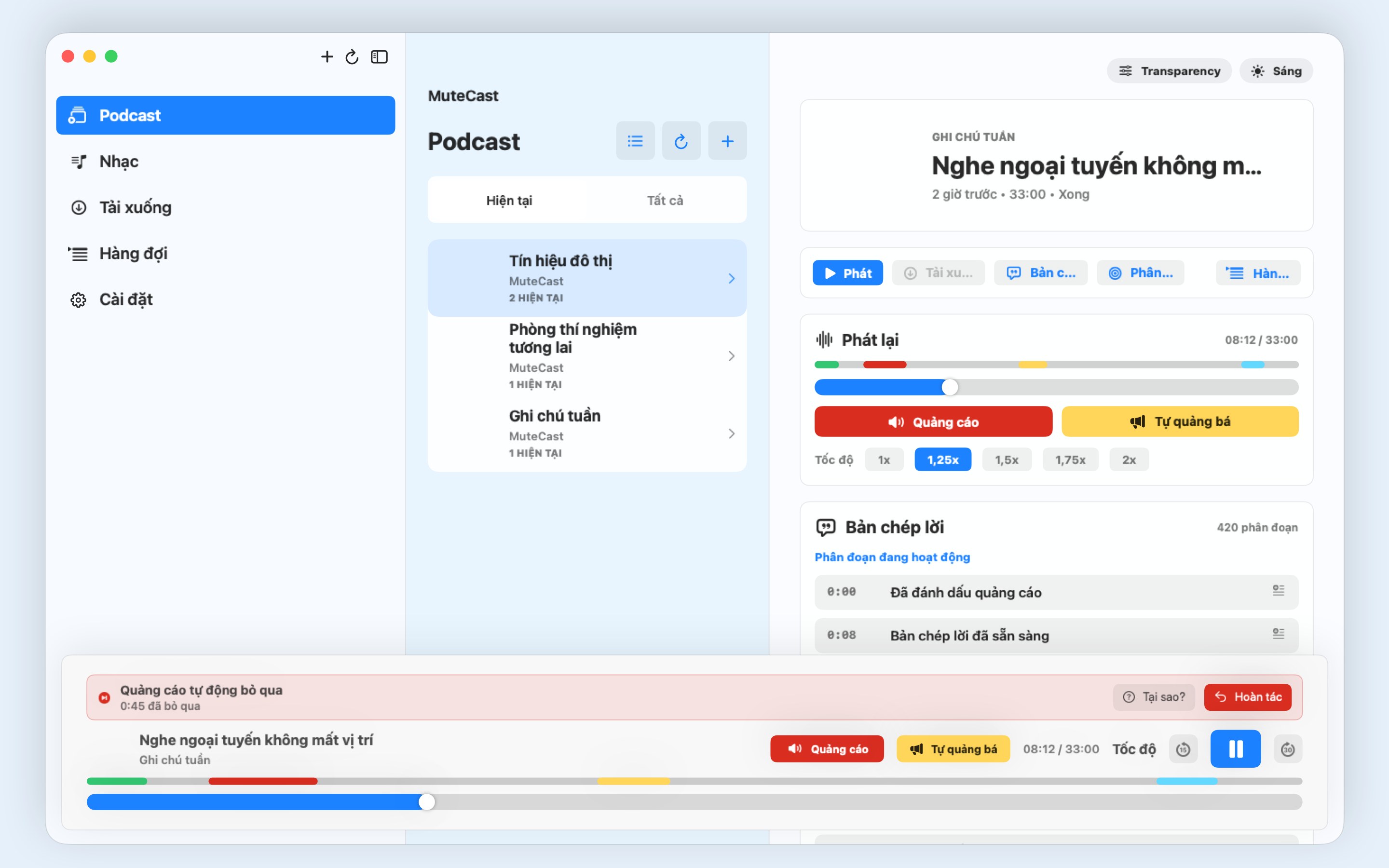 MuteCast macos App Store screenshot 6