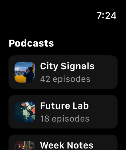 MuteCast watchos App Store screenshot 5