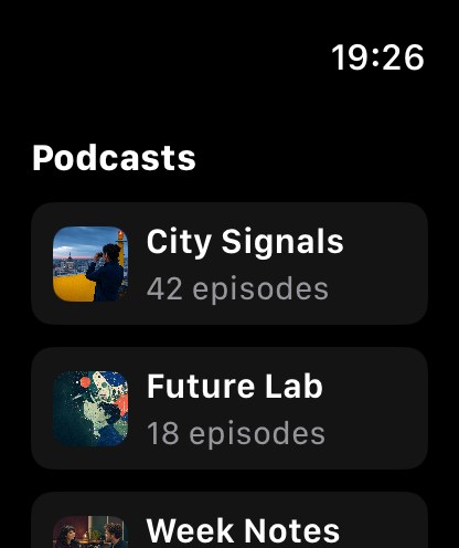 MuteCast watchos App Store screenshot 5