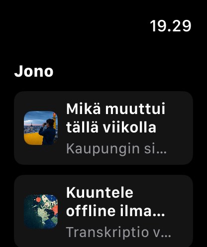 MuteCast watchos App Store screenshot 4