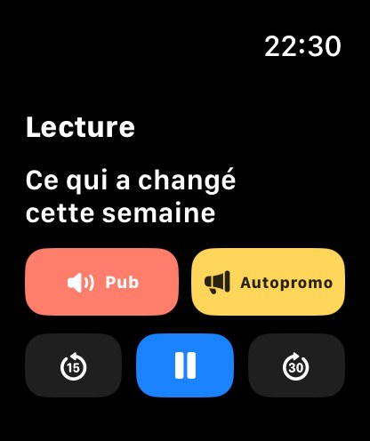 MuteCast watchos App Store screenshot 2