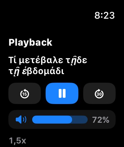 MuteCast watchos App Store screenshot 2