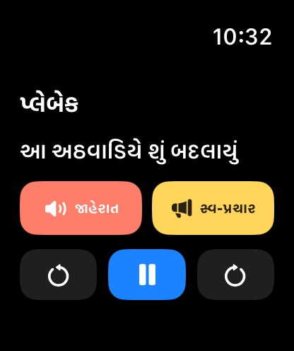 MuteCast watchos App Store screenshot 2